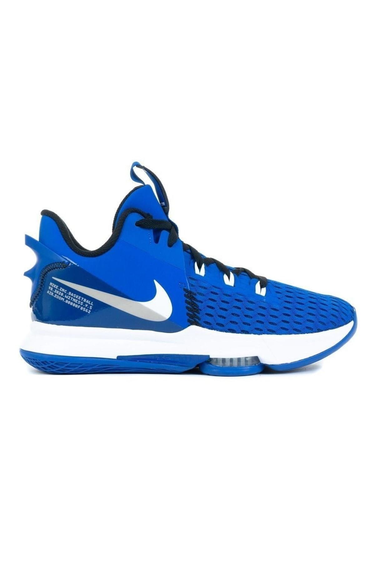 Nike Lebron Witness V Nba Unisex Mavi Basketbol Ayakkabısı Cq9380-400(dar Kalıp)