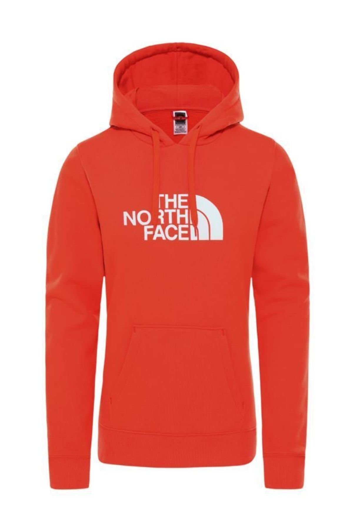 The North Face Drew Peak Pullover Hoodie Kadın Sweatshirt Kırmızı