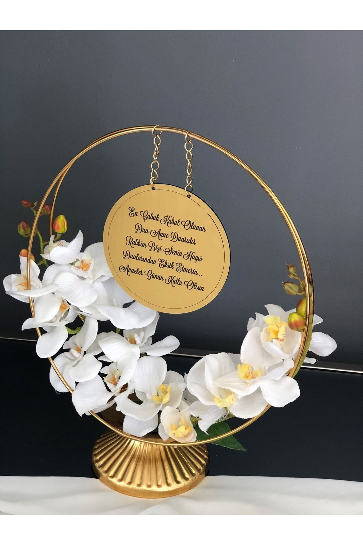 Masalsı Concept Canım Anneme Özel Anneler Günü Hediyesi, Dekoratif Aksesuar Yapay Orkide