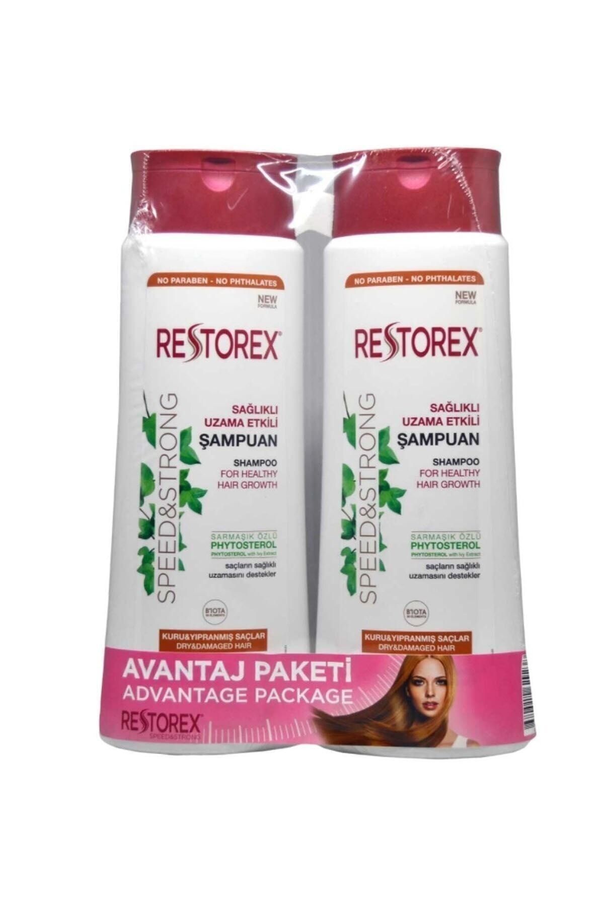 Restorex Kuru ve Yıpranmış Saçlar Şampuan 2'li 500 ml