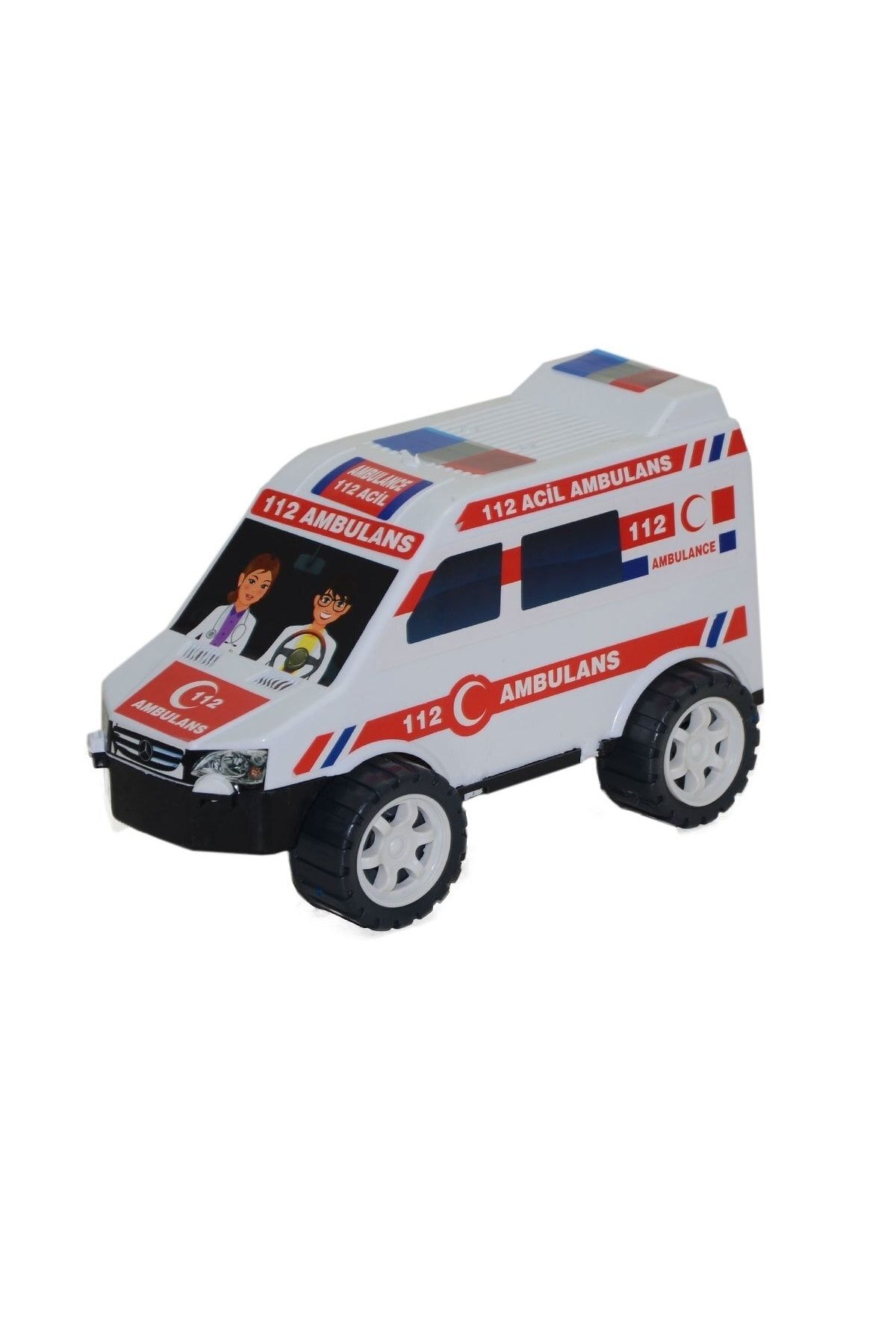 DEDE Cn2033 Vakumlu Ambulans 23 Cm-halit Can Oyuncak