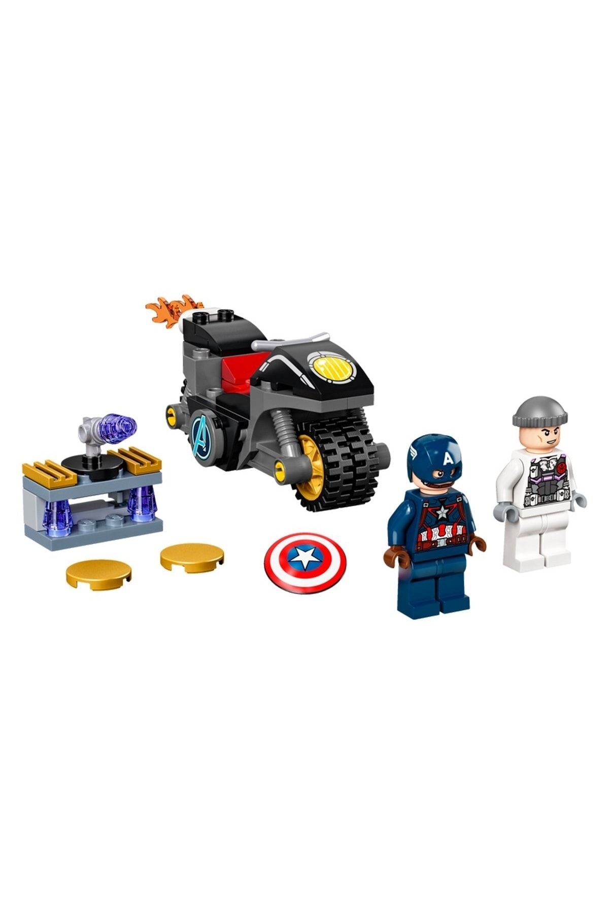 Sunman 76189 Lego® Marvel, Kaptan Amerika Ve Hydra Karşılaşması / 49 Parça / +4 Yaş