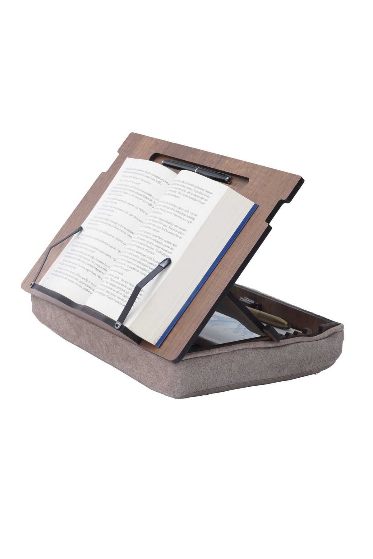 Vigo Wood Minderli Kitap Okuma Standı Ayarlanabilir Çizim Standı Laptop Sehpası Çalışma Sehpası