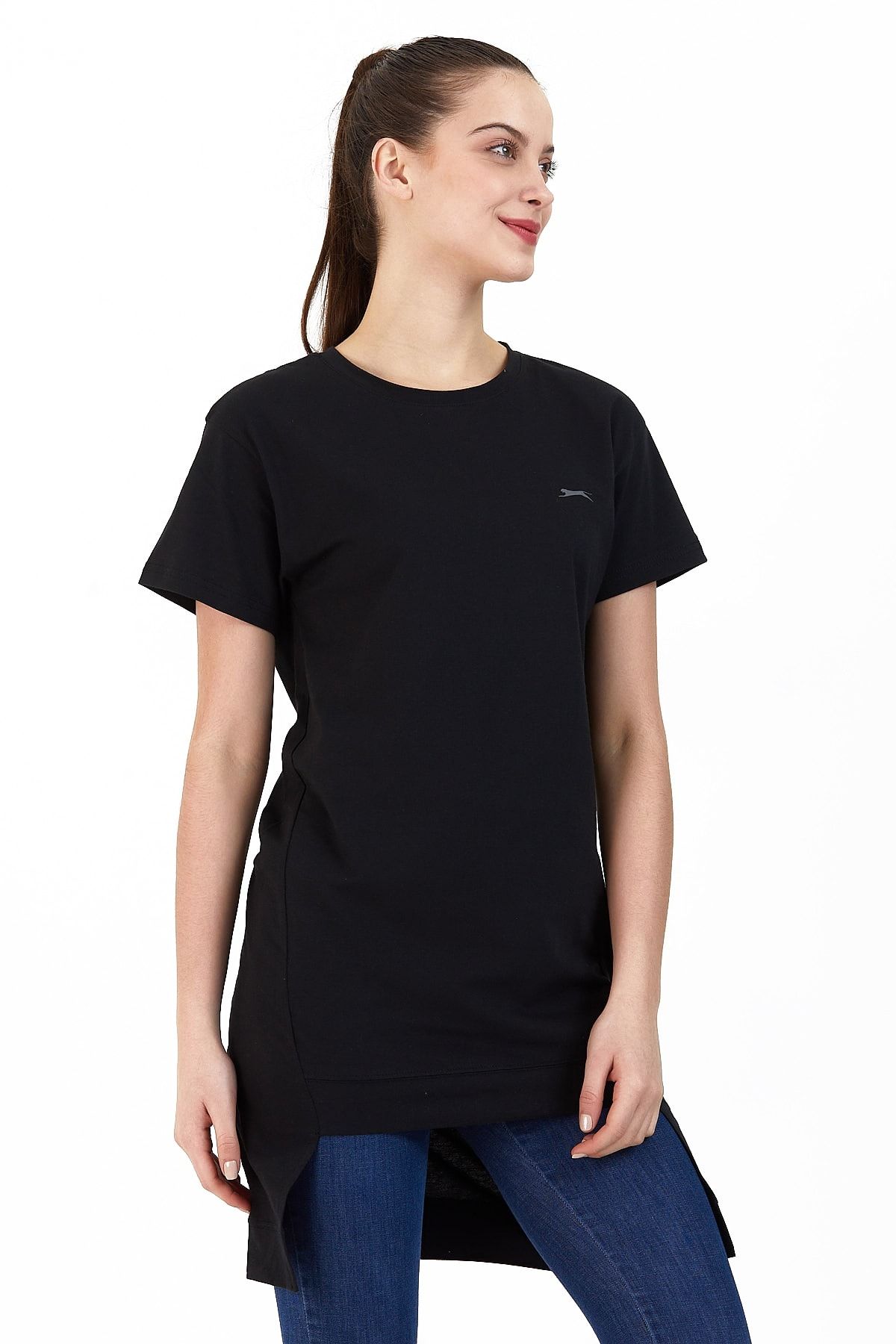 Slazenger Mınato Kadın T-shirt Siyah