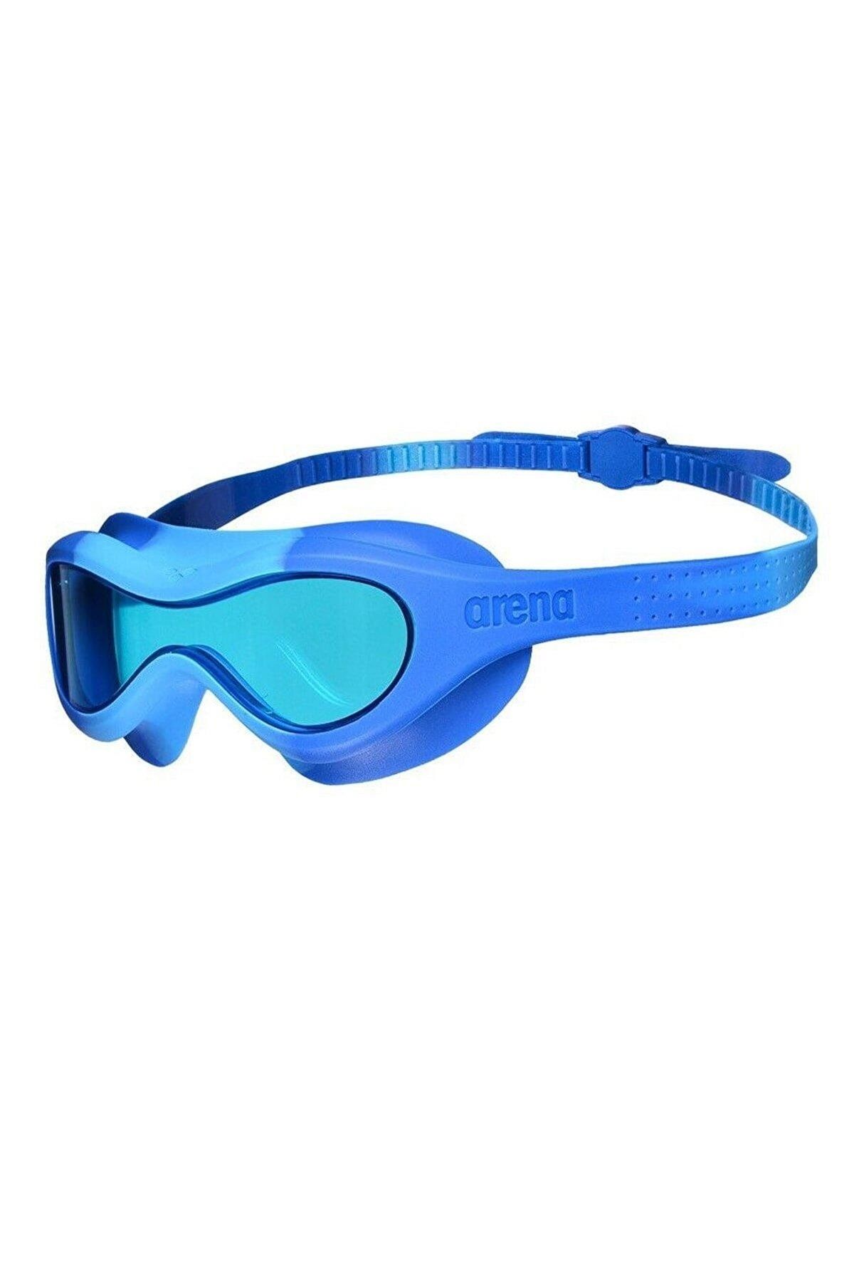 Arena Spider Kıds Mask Mavi Çocuk Yüzücü Gözlüğü