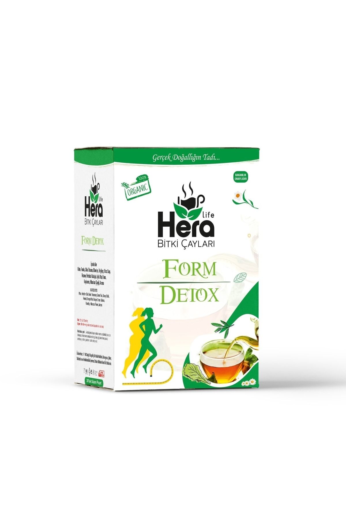 Hera Life Form Detox 30 Süzen Poşet Çay