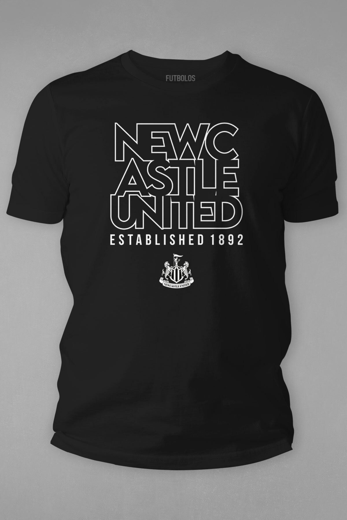 Futbolos Newcastle United Tişört Siyah