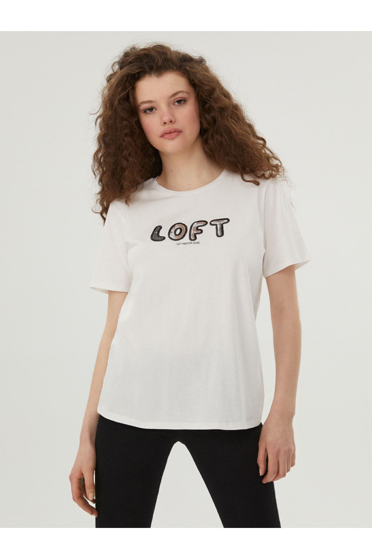 Loft Kadın Tshirt K.kol