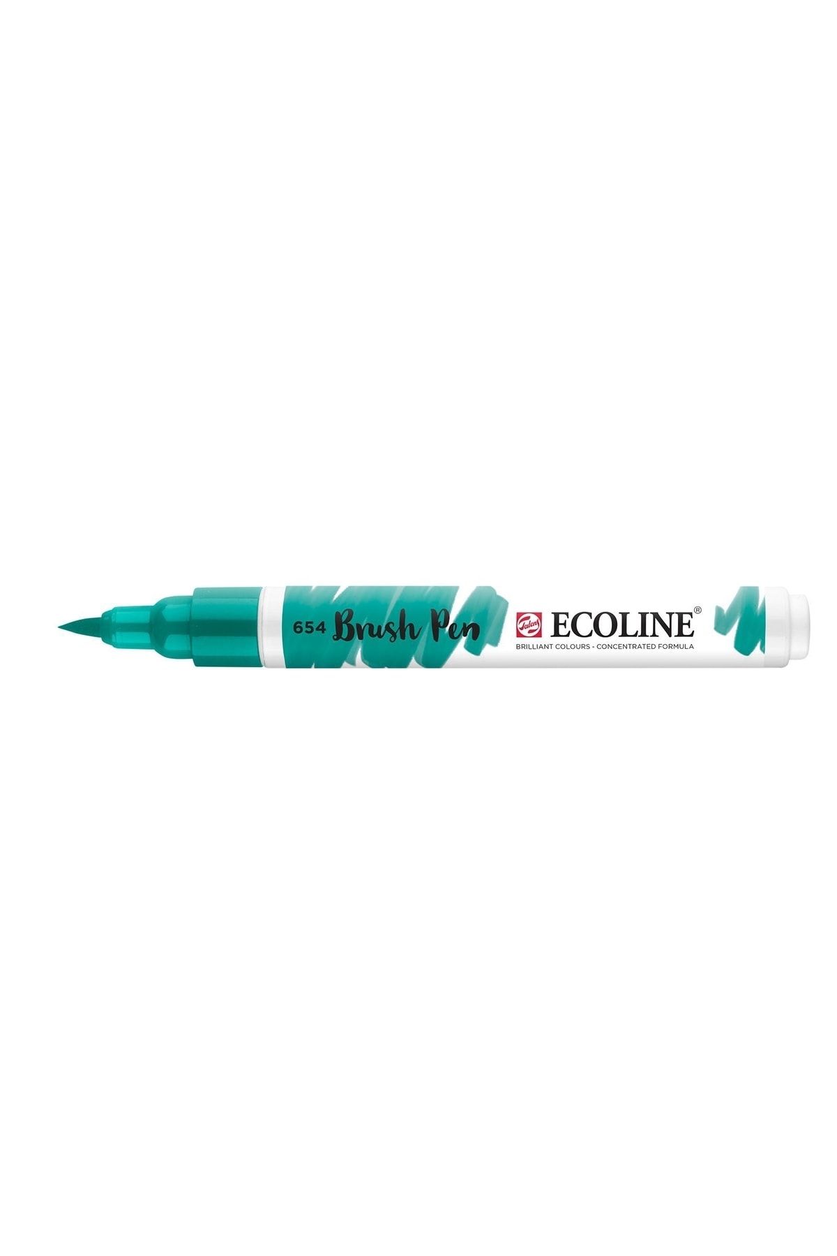 Talens Ecoline Brush Pen Fırça Uçlu Kalem 654 Fir Green
