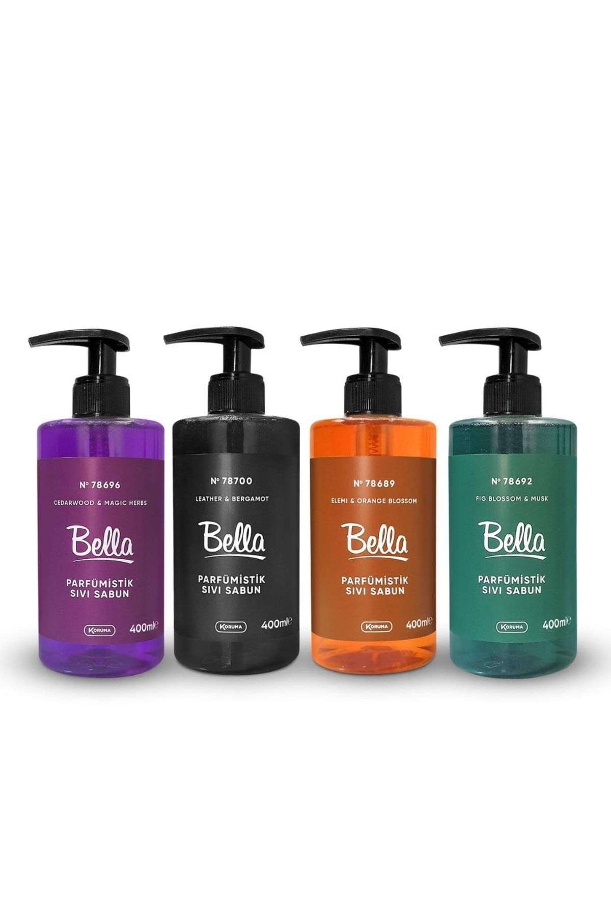 Bella Sıvı El Sabunu 4 Renk