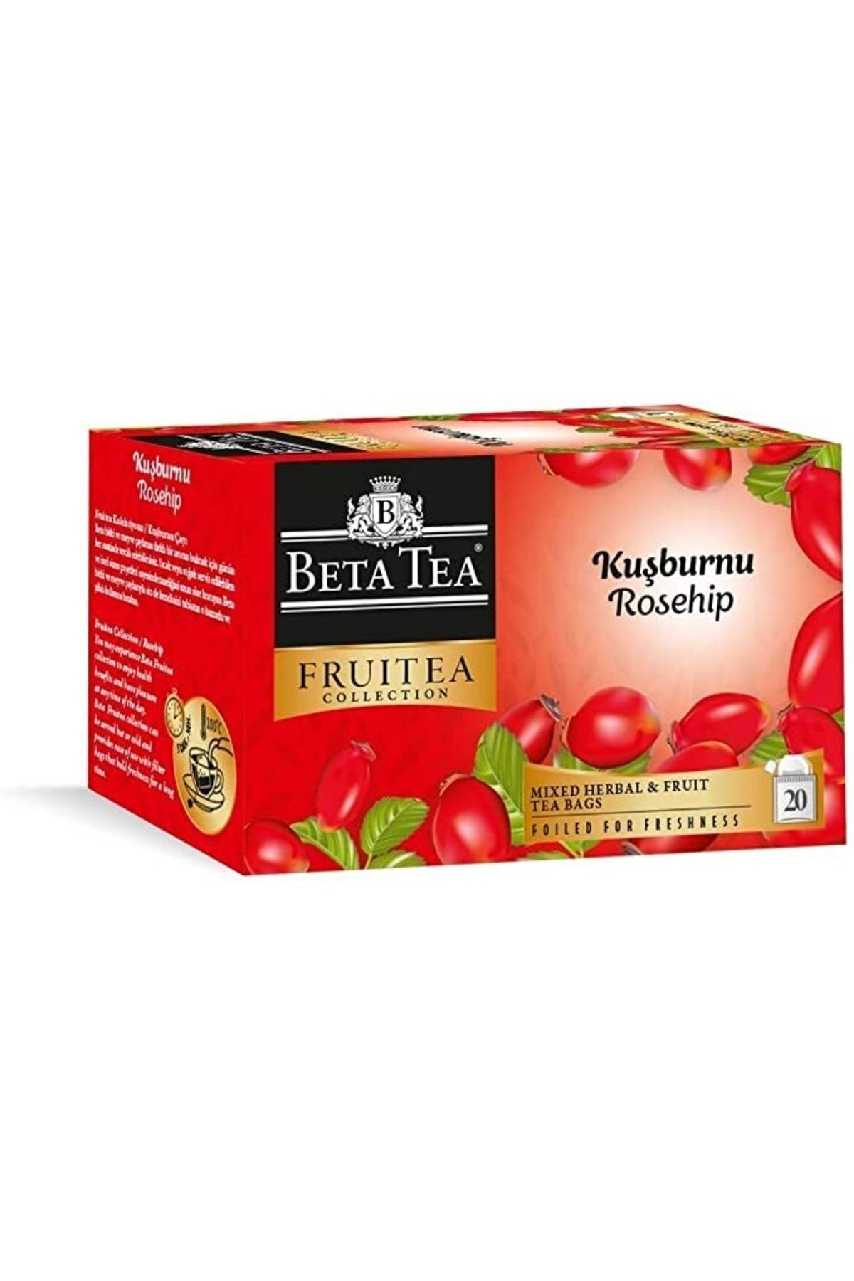 Beta Fruitea Collection Kuşburnu 20x2,5 Gr