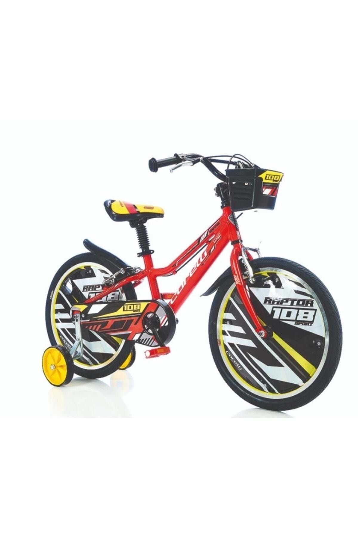 Corelli Raptor 20 Jant Çocuk Bisikleti(KIRMIZI-SİYAH-BEYAZ)