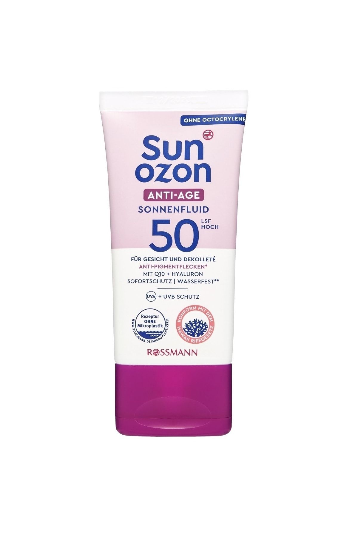SunOzon Güneş Kremi Spf50 Anti-age 50 ml Yaşlanma Karşıtı