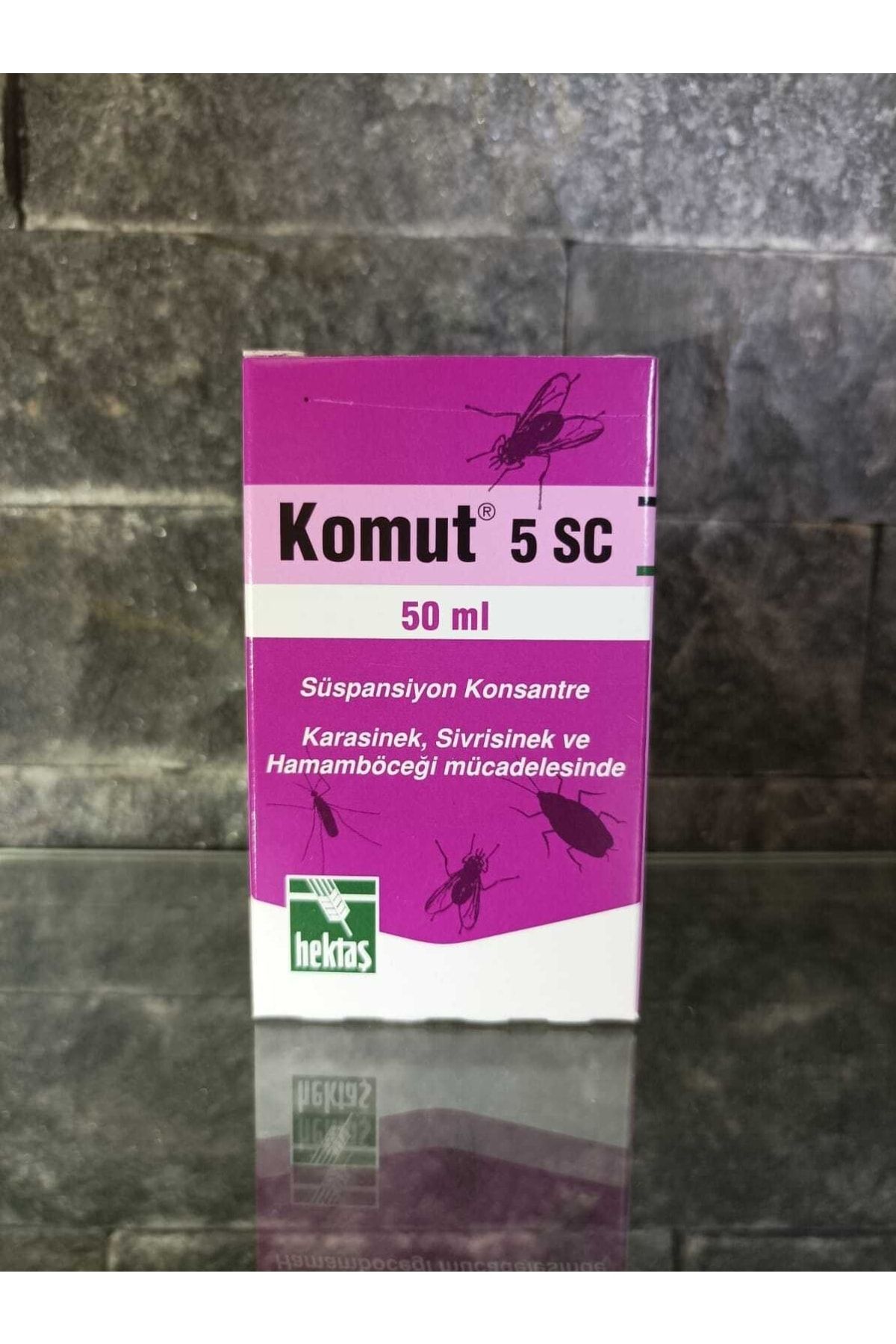 HEKTAŞ Komut 5 Sc 50ml Sivrisinek Karasinek Hamamböceği İlacı