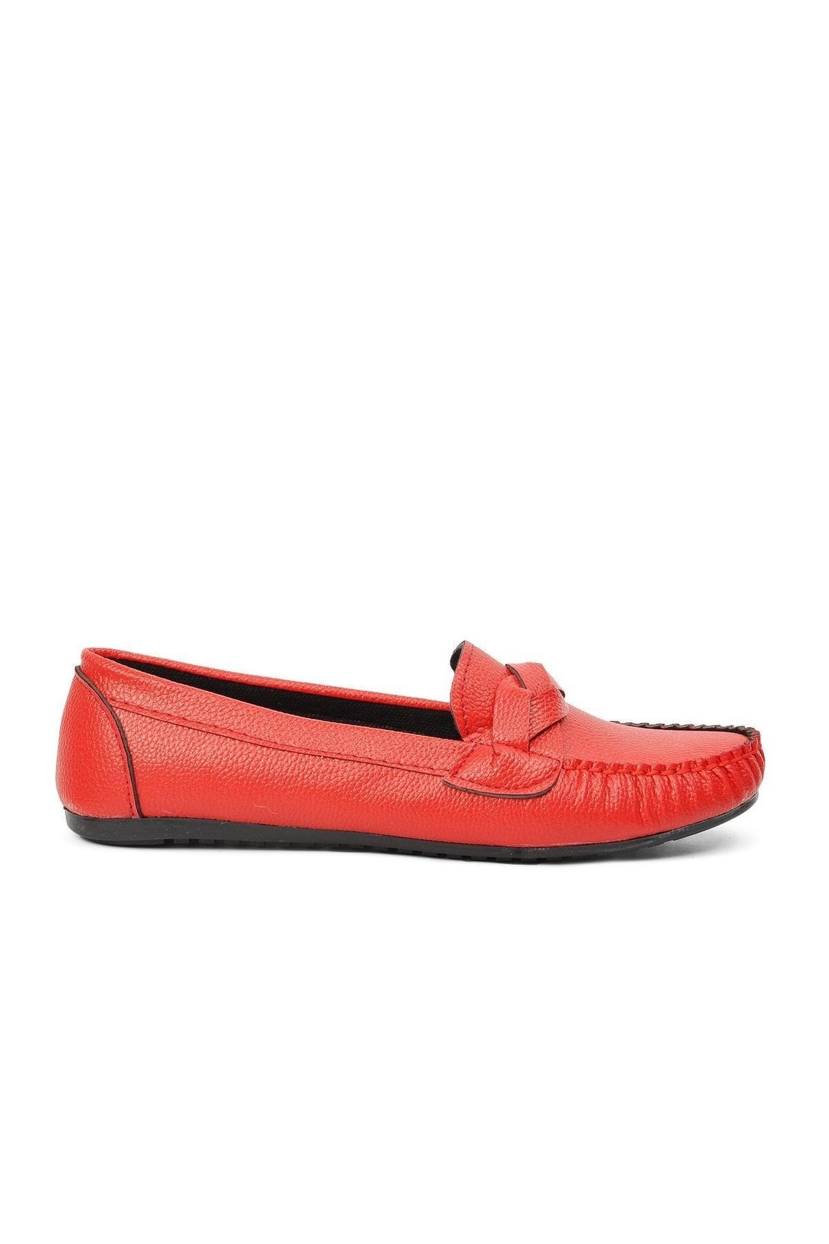 Bayramoğlu 2y05 Kırmızı Kadın Günlük Ayakkabı