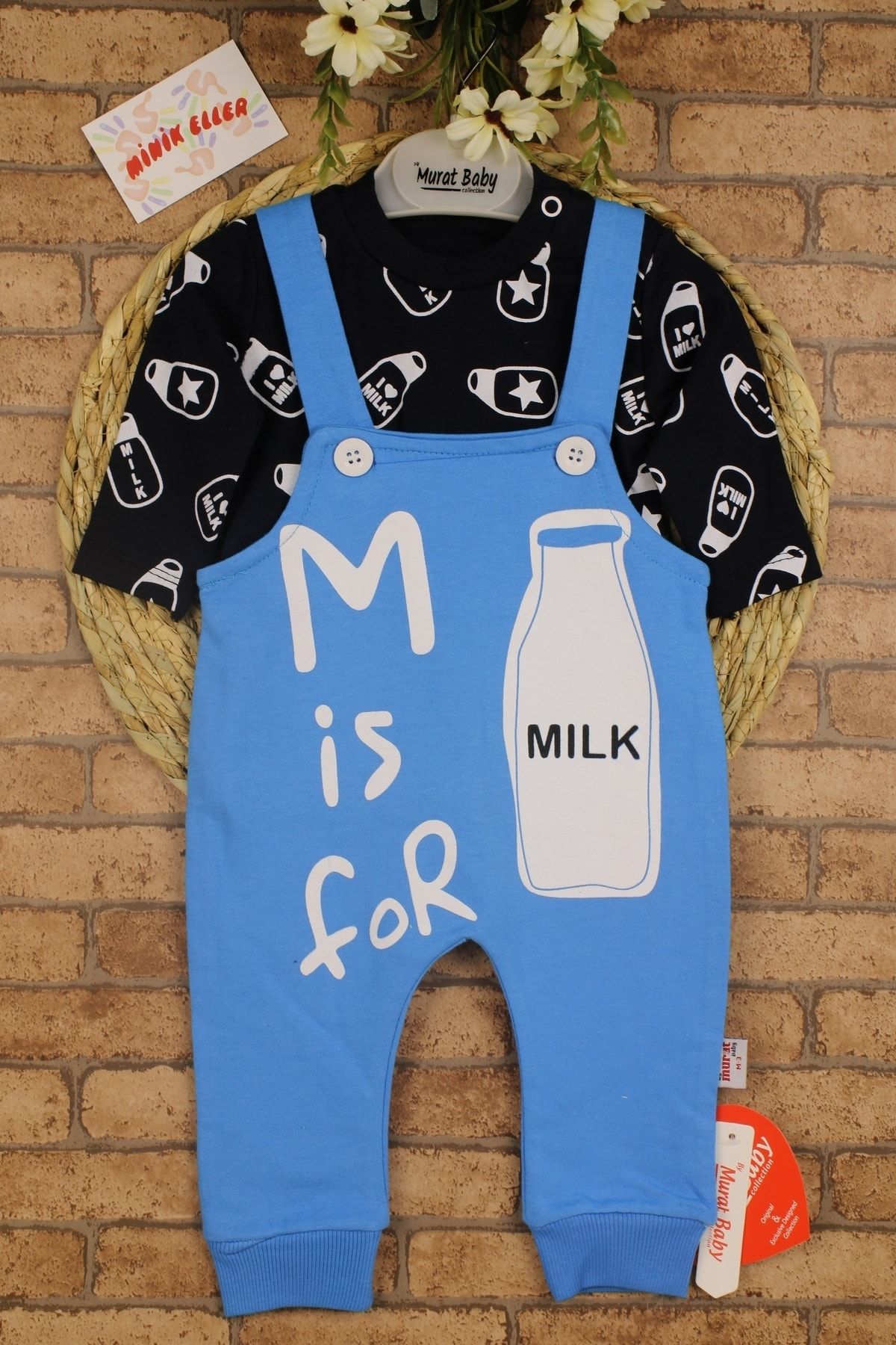 Murat Baby Milk Baskılı Slopet 4464