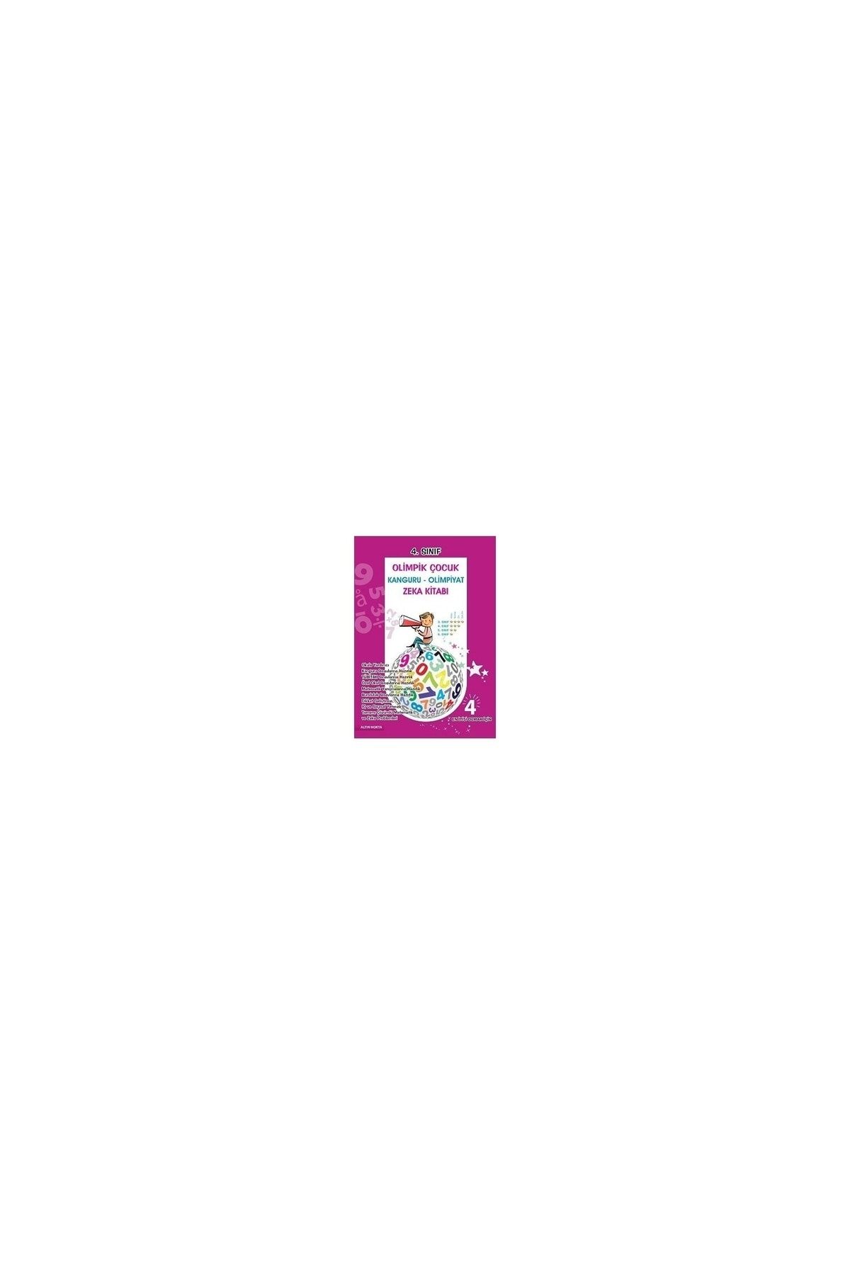 Altın Nokta Basım Yayın Yayınları Altın Nokta 4. Sınıf Olimpik Çocuk Bilsem Kanguru Olimpiyat Zeka Kitabı