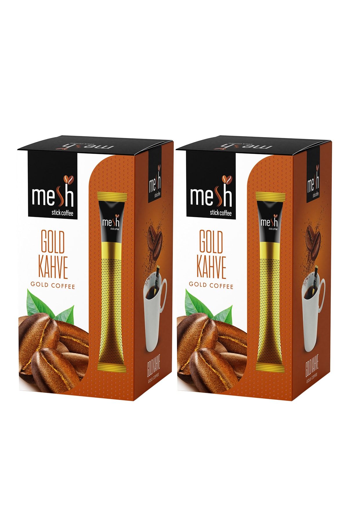 Mesh Stick Gold Kahve 2 Paket Birarada