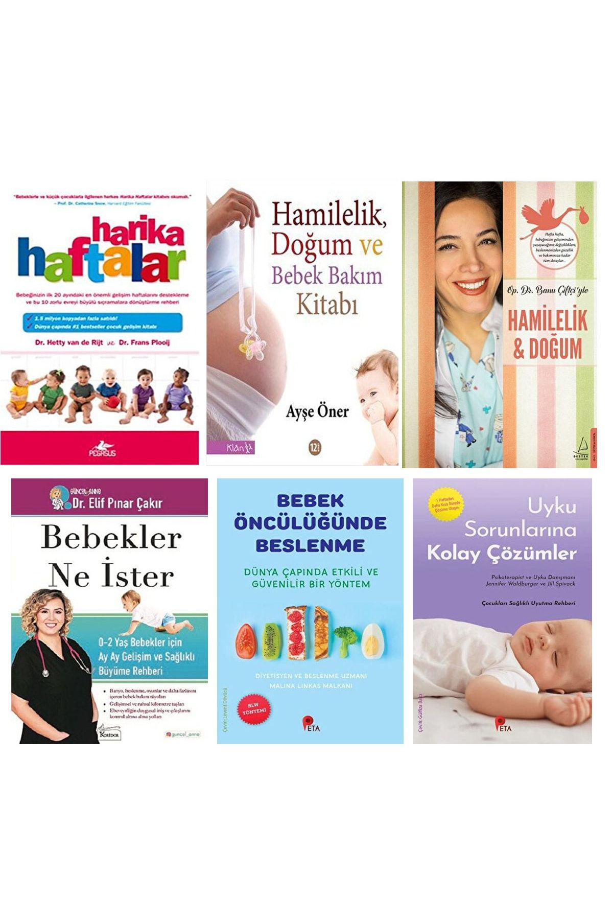 Pegasus Yayınları Harika Haftalar - Hamilelik Doğum Ve Bebek Bakım Kitabı - Hamilelik Ve Doğum - Bebekler Ne Ister +2