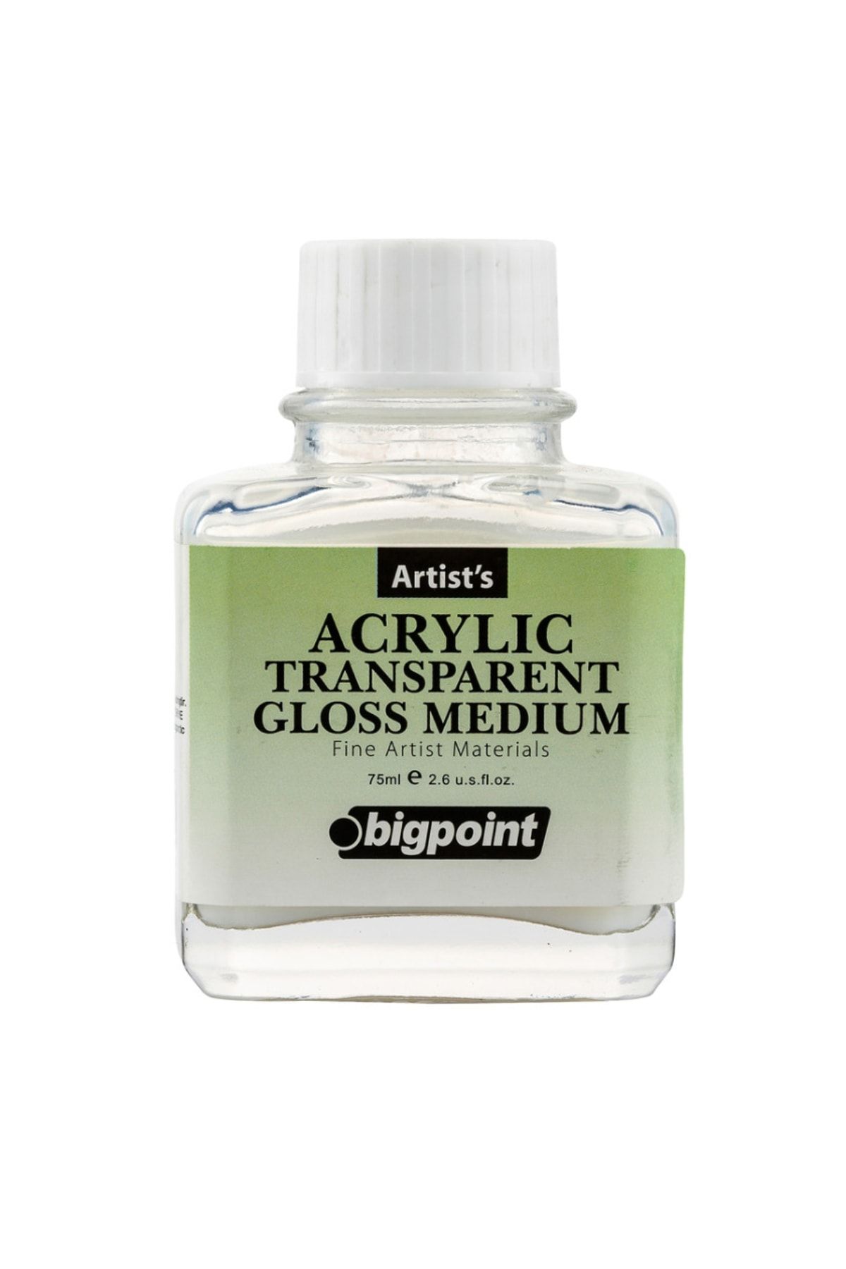 Bigpoint Akrilik Boya Şeffaf Parlak Medyum 75 ml (acrylic Liquid Medium)