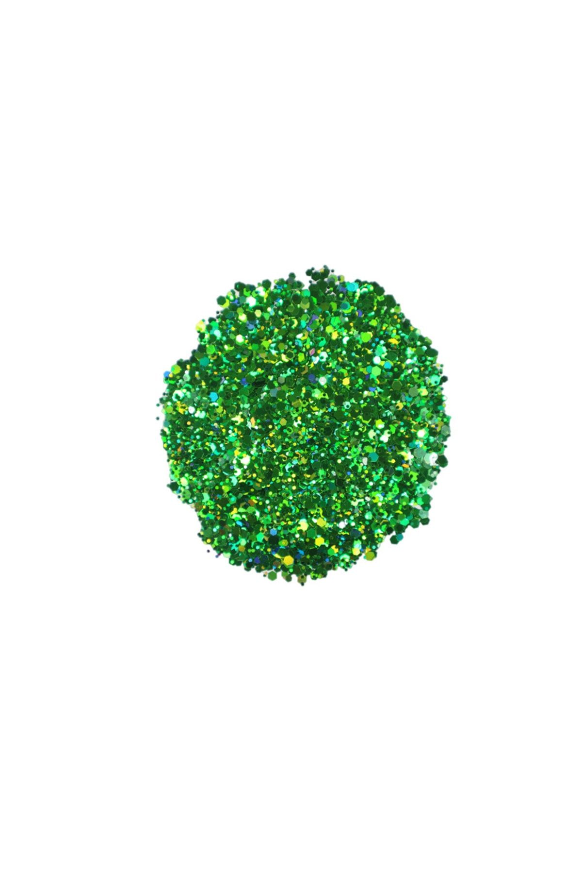 Kimyacınız Yeşil Glitter Sim Epoksi Süsleme Aksesuarı 8 Gr