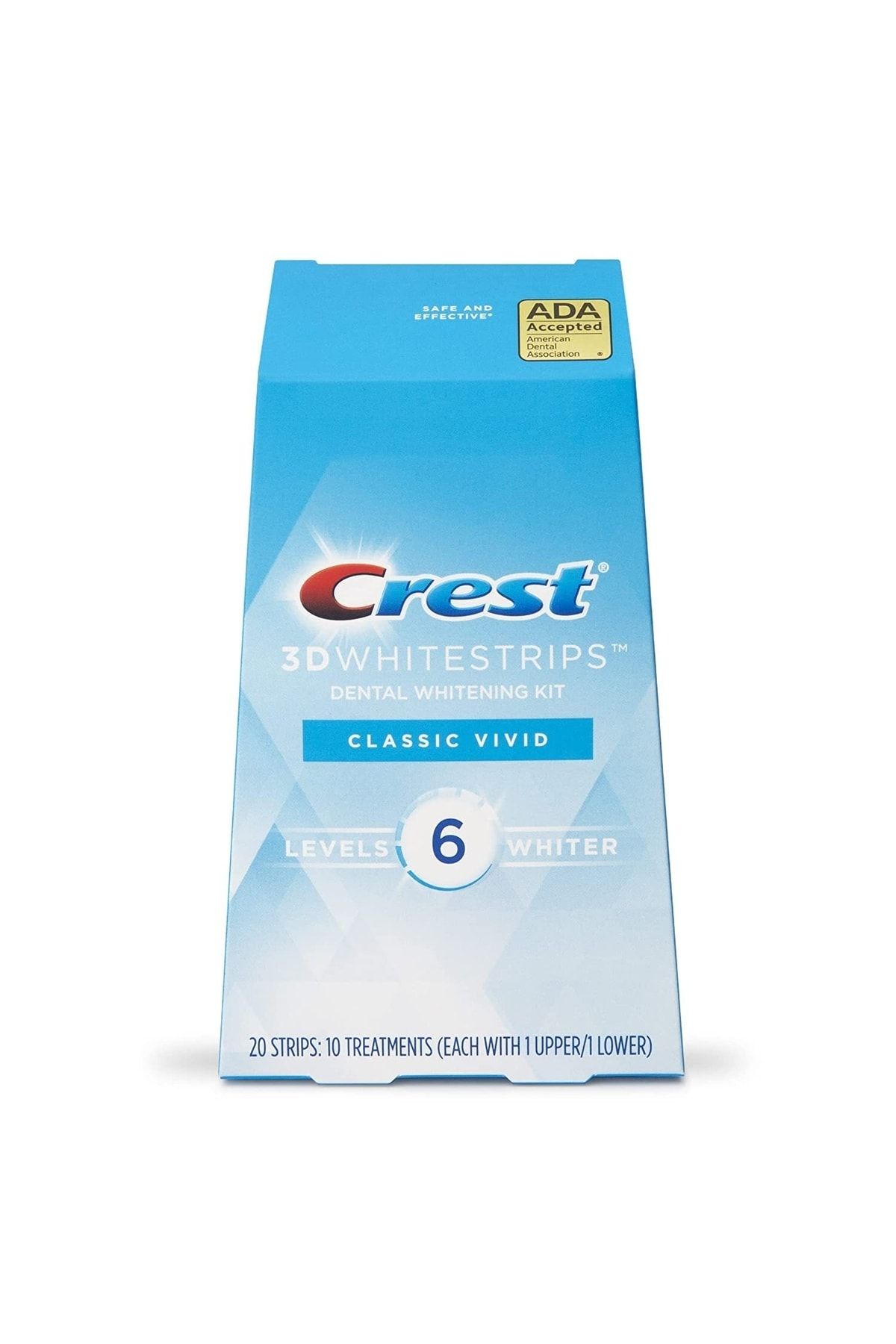 CREST 3d Whitestrips Diş Beyazlatma Bandı 10 Günlük