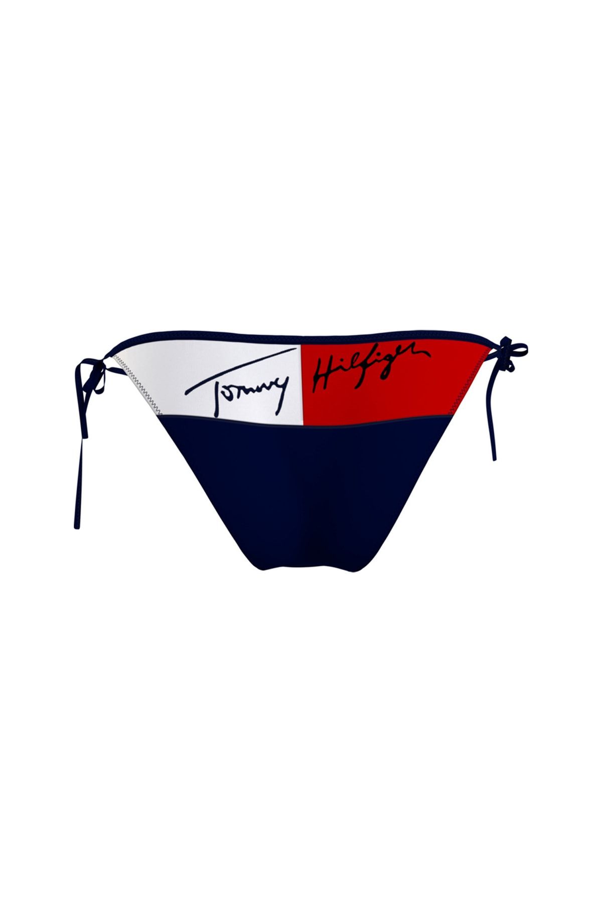 Tommy Hilfiger Uw0uw03401dw5003 Mavi Kadın Bikini Alt