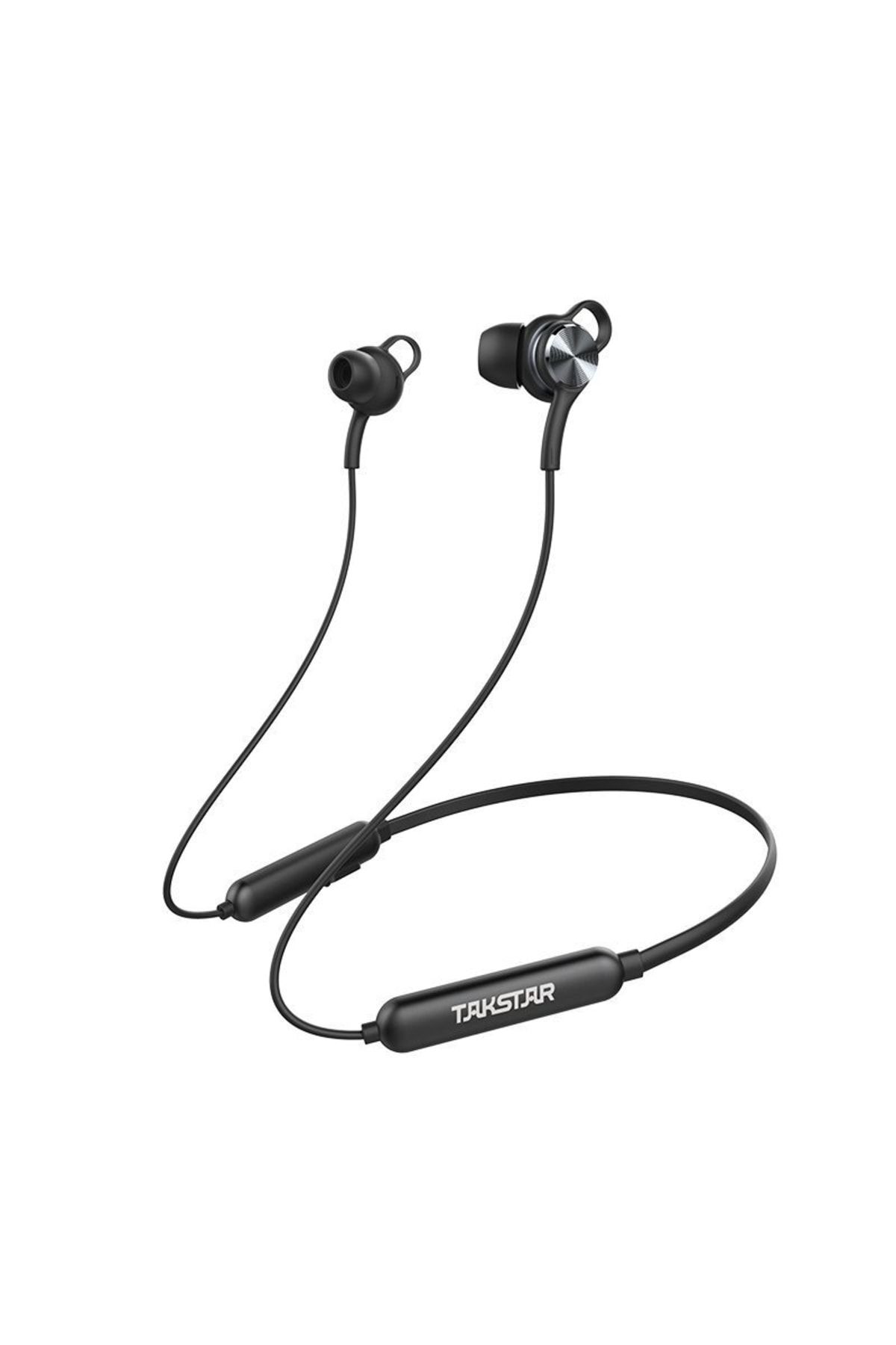TakStar Aw1 Mikrofonlu Bluetooth Spor Kulaklık Siyah