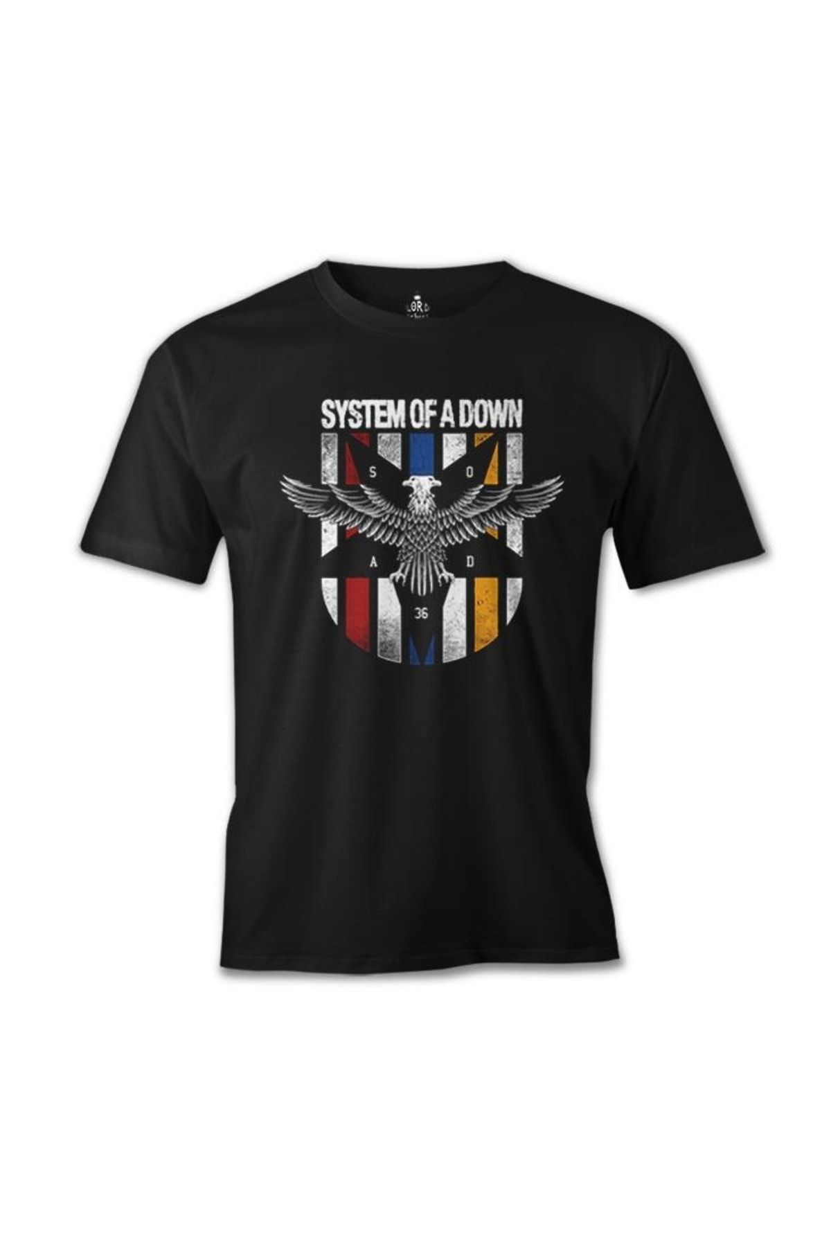 Lord T-Shirt Siyah System of A Down Eagle Sweatshirt