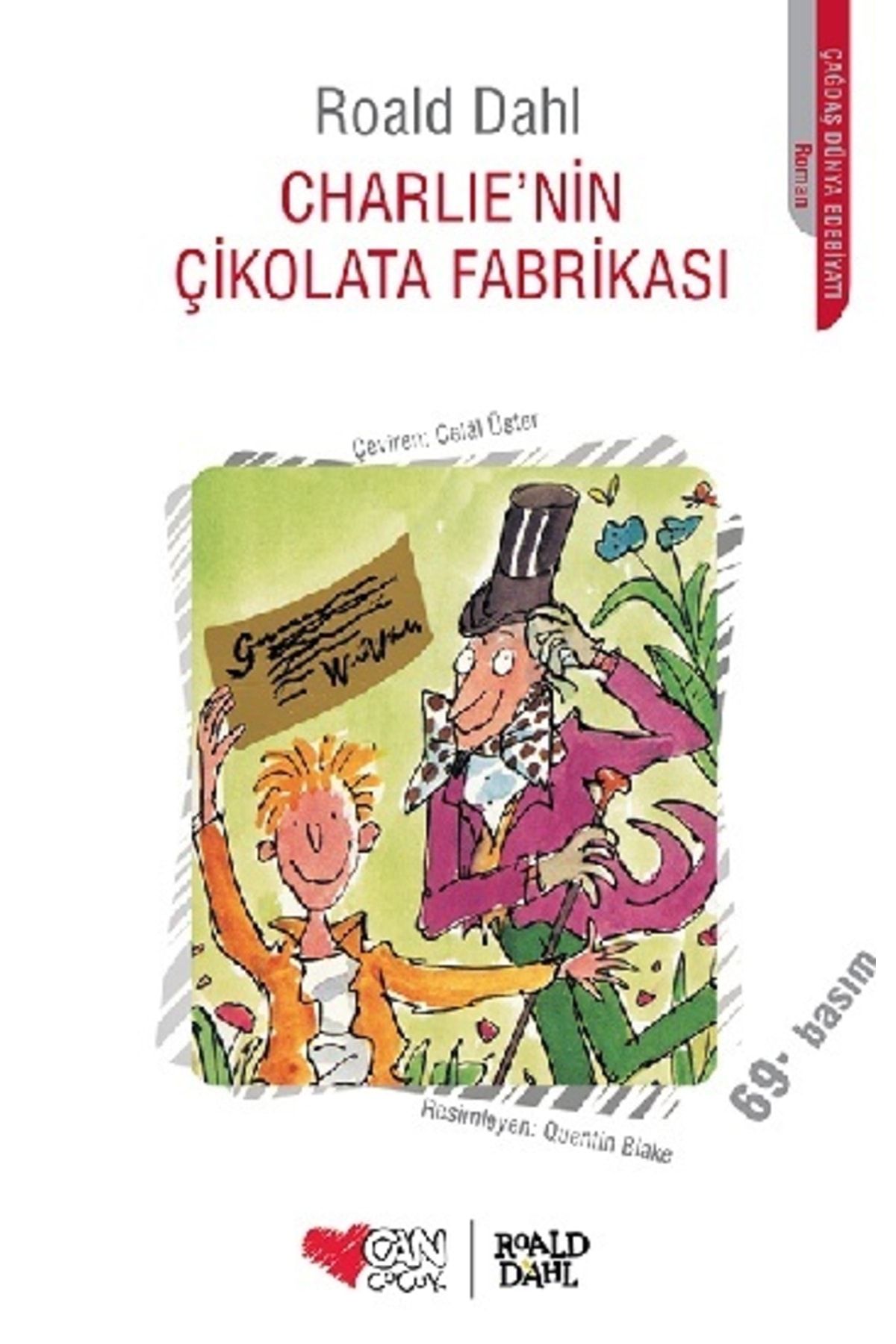 kitaps Charlie’nin Çikolata Fabrikası | Can Çocuk Yayınları 9789755100982