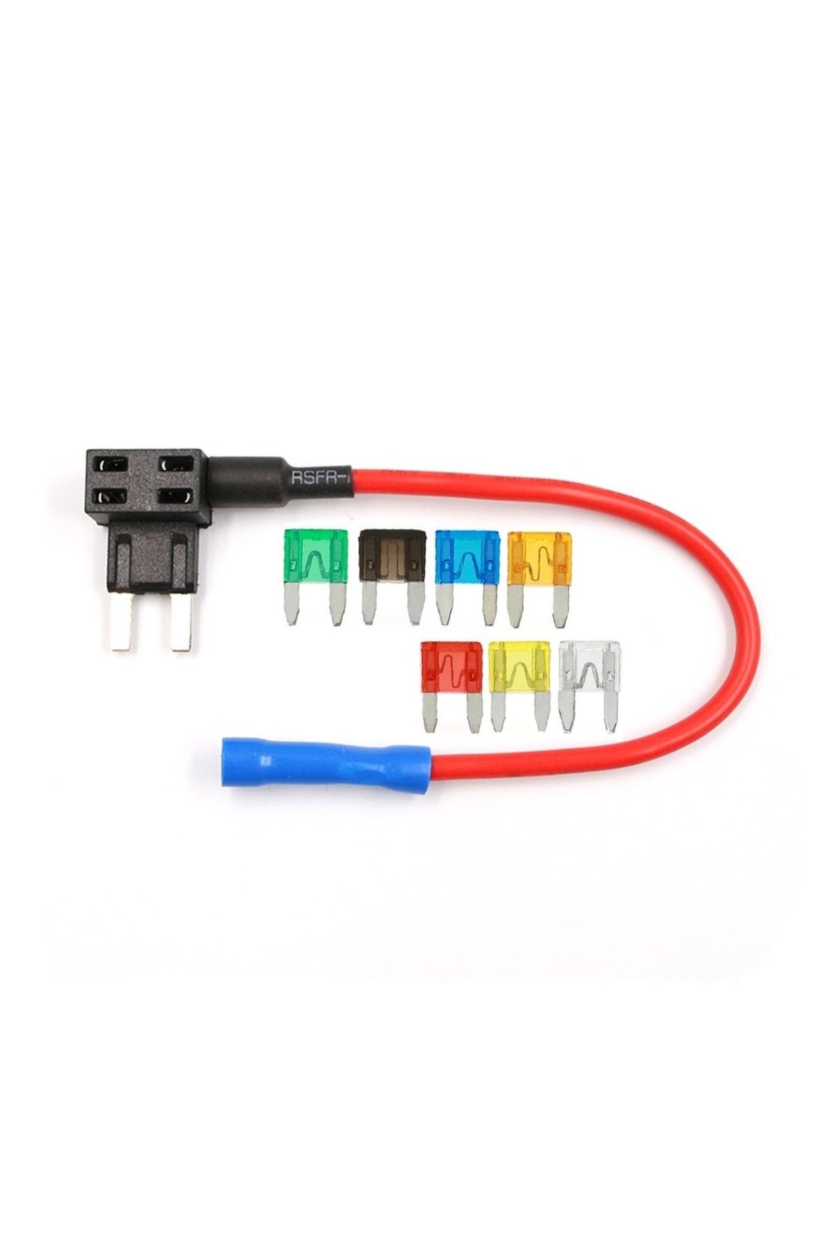 Maflen Mini Sigorta Ekleme Kablo Fuse Tap 7x Sigorta Hediye-s1852 Paket Içeriği: 1 Set