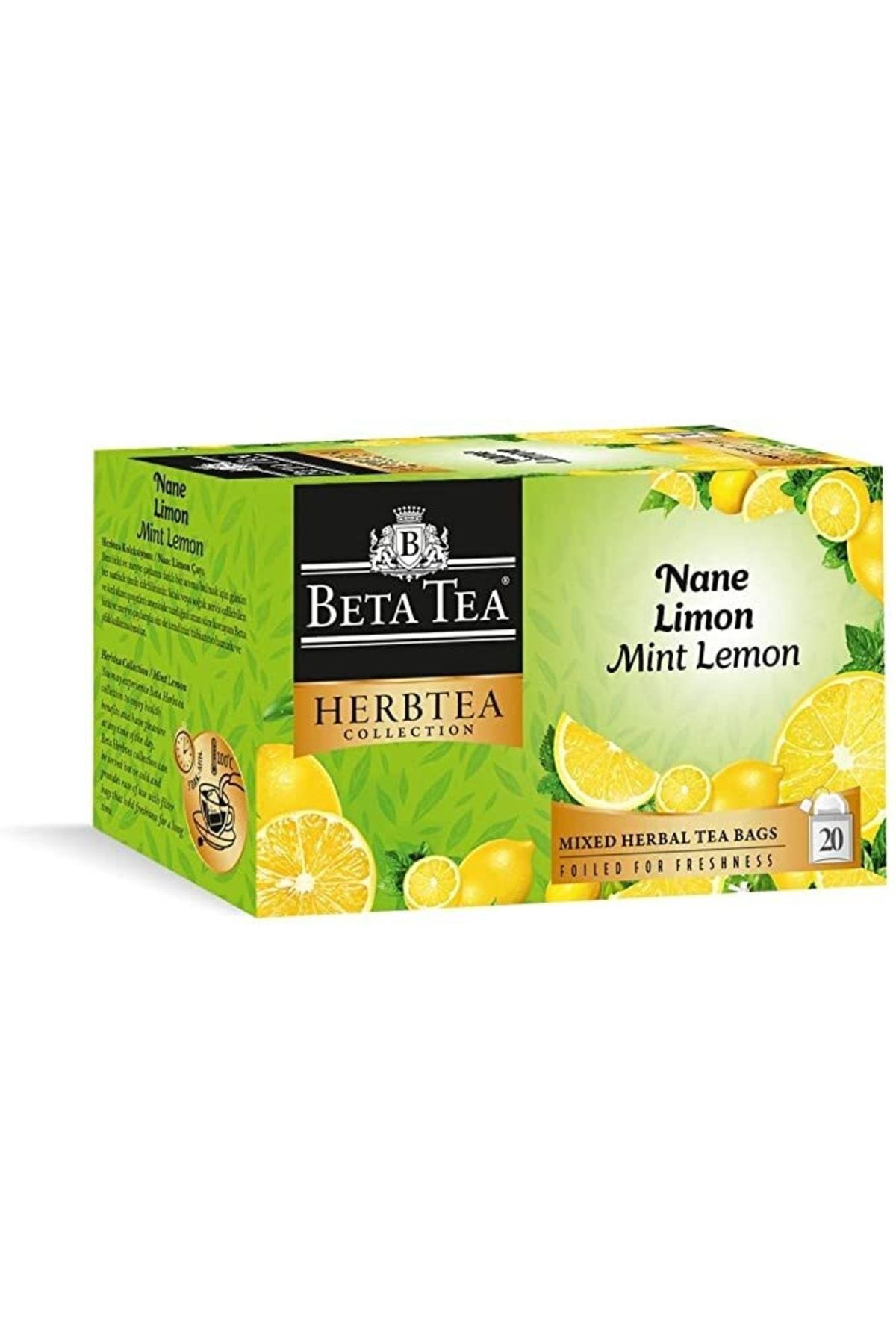 Beta Herbtea Collection Nane-limon 20x2 Gr