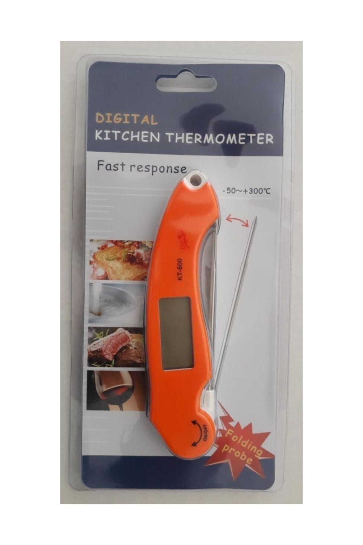 Life Net Medikal Dijital Yemek Gıda Mutfak Termometre Sıcaklık Ölçer Kt-600 - Termometreler - 2 Yıl