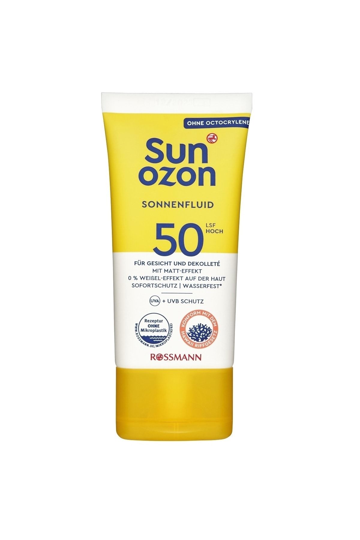 SunOzon Güneş Kremi Yüz ve Dekolte Spf 50 50ml