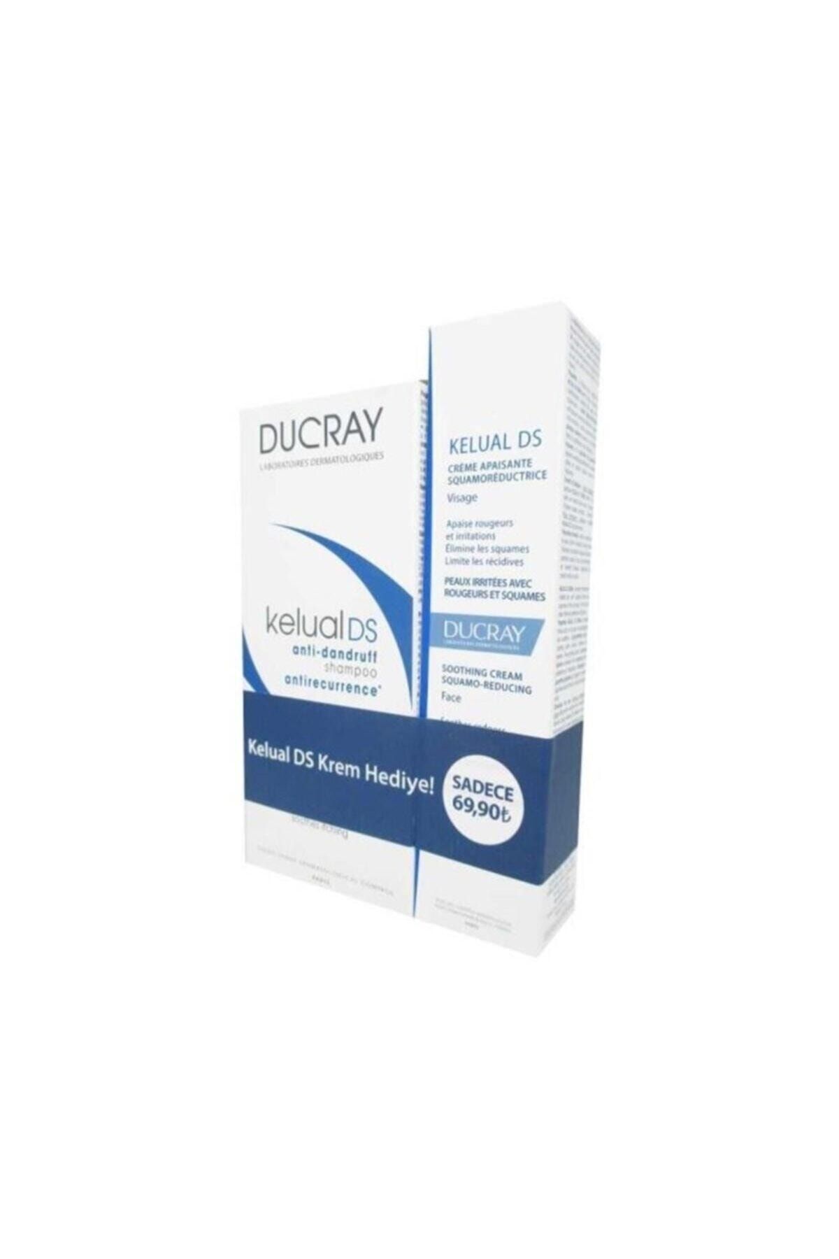 Ducray Kelual Ds Şampuan 100 ml & Kelual Ds Krem 40 ml Kofre Paketi