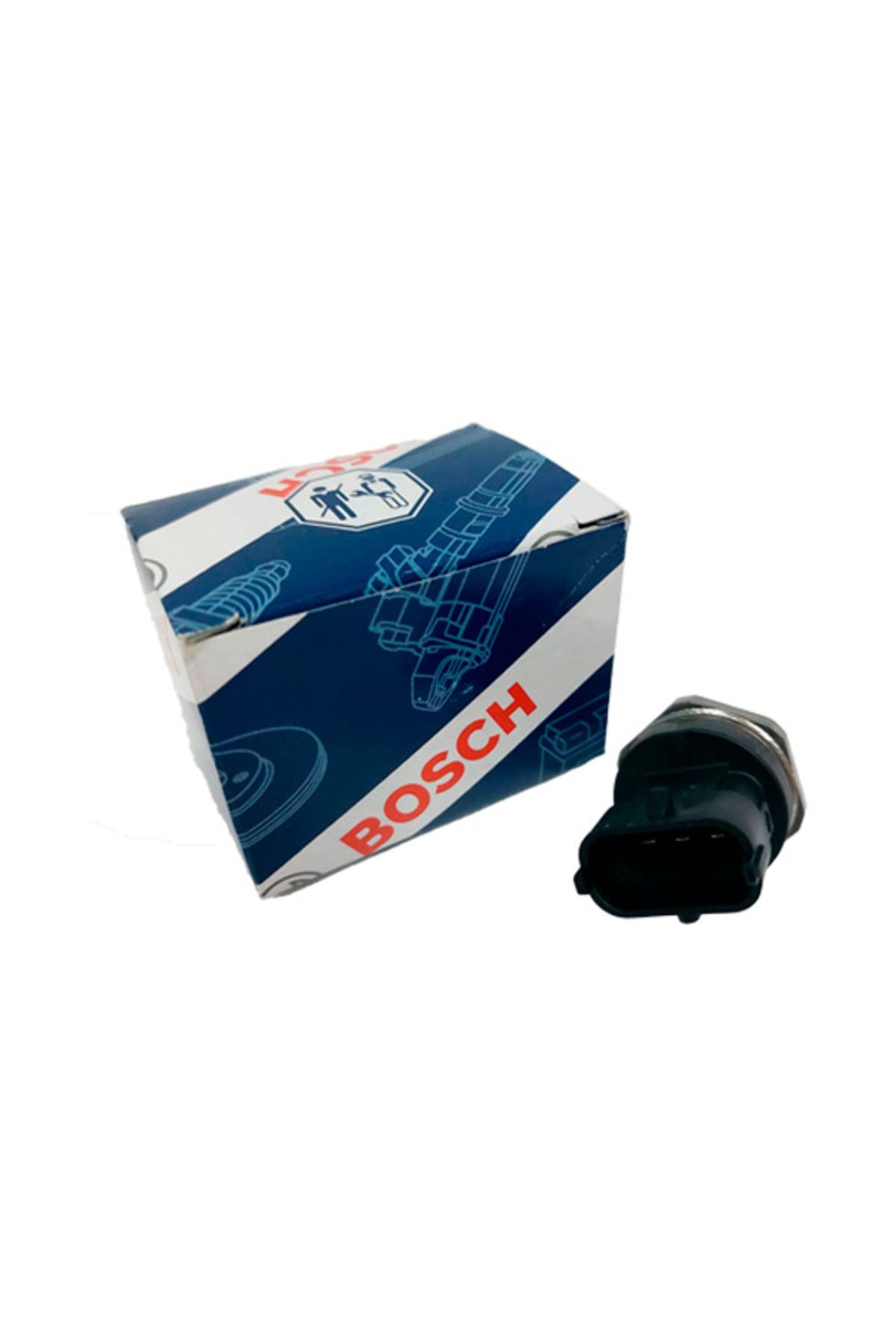 Bosch Mitsubishi Fuso Euro 5 Yakıt Basınç Sensörü (rail Müşürü) 0281006164 Qc000592 0281006087 604382373