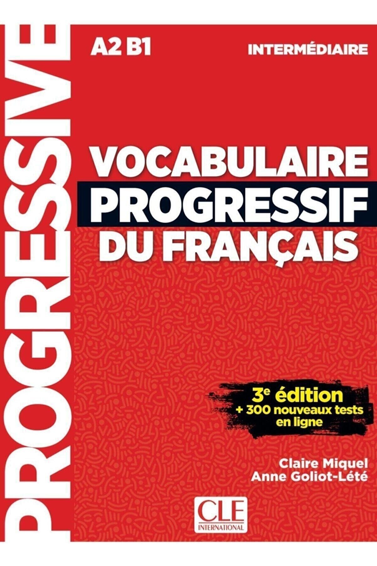 Genel Markalar Vocabulaire Progressif Du Français A2b1 - Livre + Cd