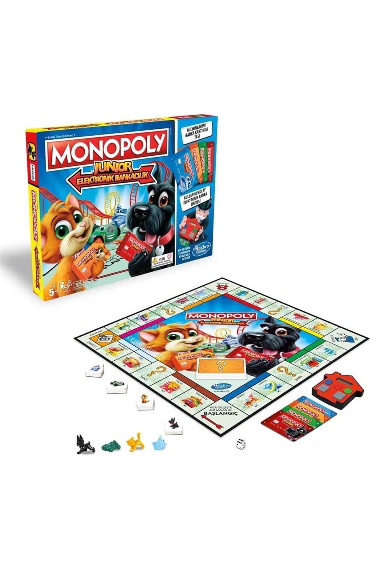 Hasbro Monopoly Junior Elektronik Bankacılık **5010993466009