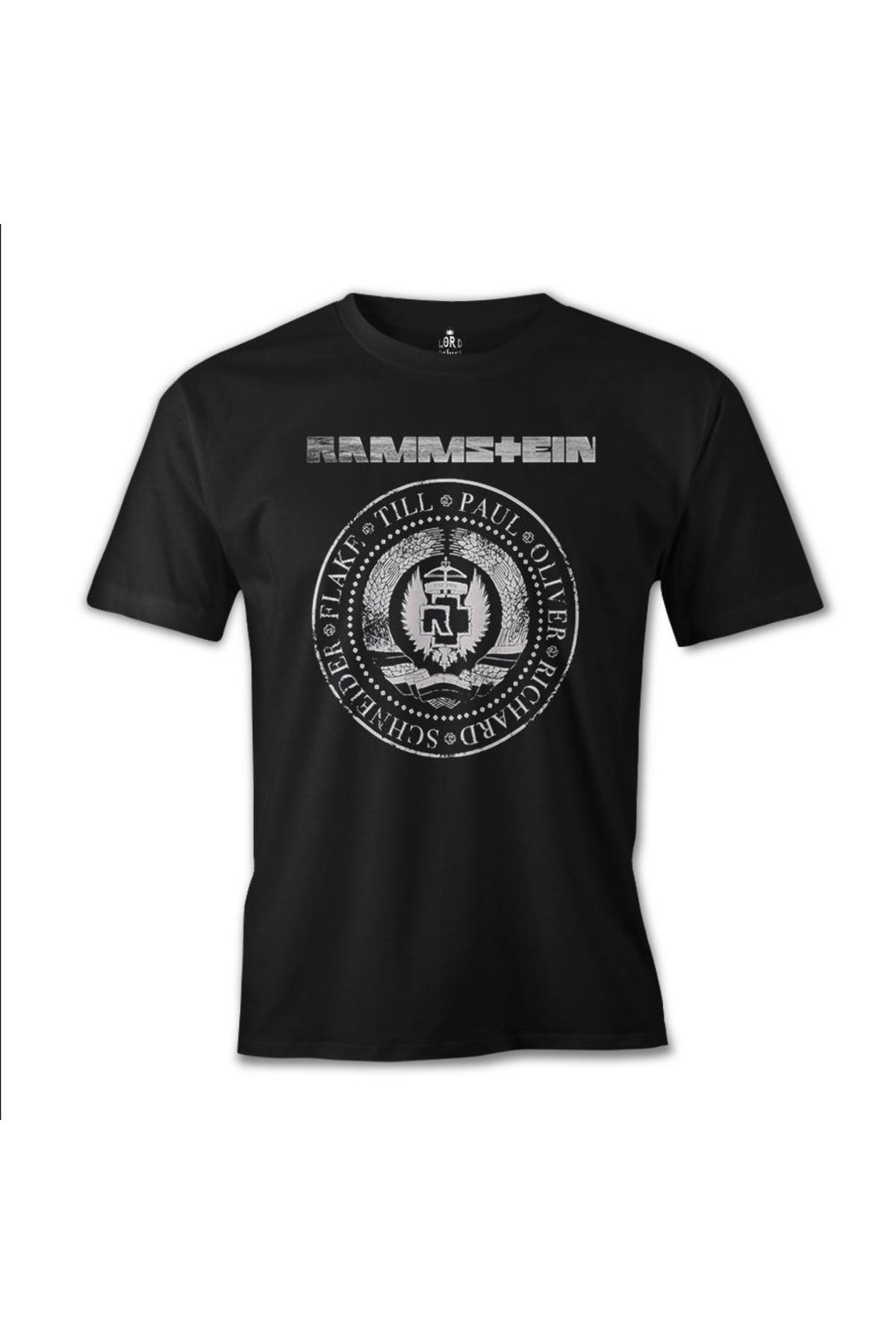 Lord T-Shirt Erkek Siyah Rammstein  Est 1994 Tshirt