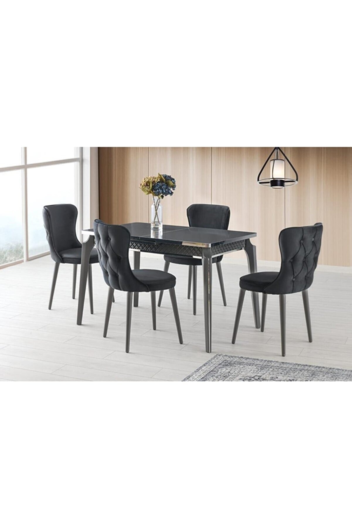 NASİP Chester Açılır Yemek Masa Sandalye Takımı 75x120 Cm Fiyatı