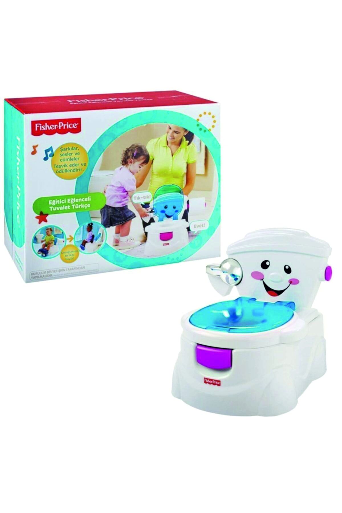 Fisher Price Eğitici Eğlenceli Tuvalet Türkçe