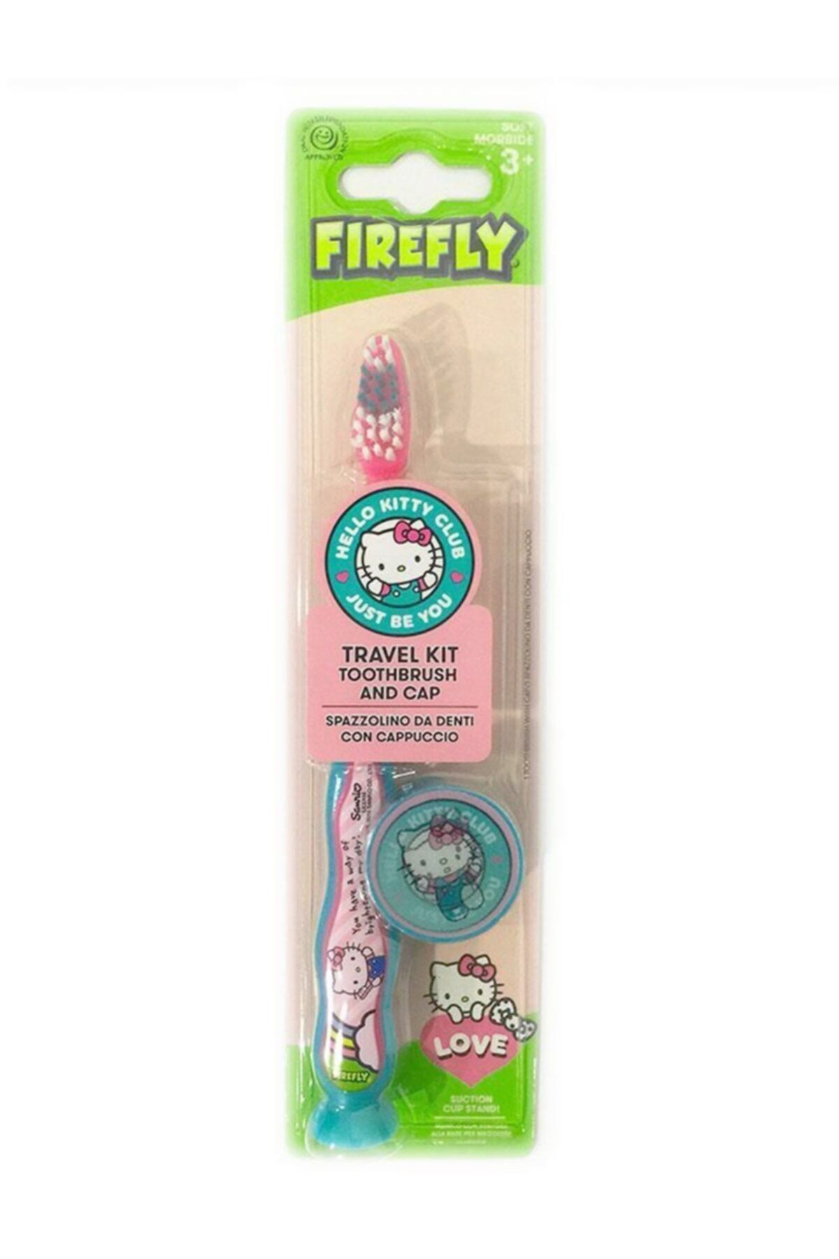 Hello Kitty Firefly Kapaklı Diş Fırçası 3+ Yaş