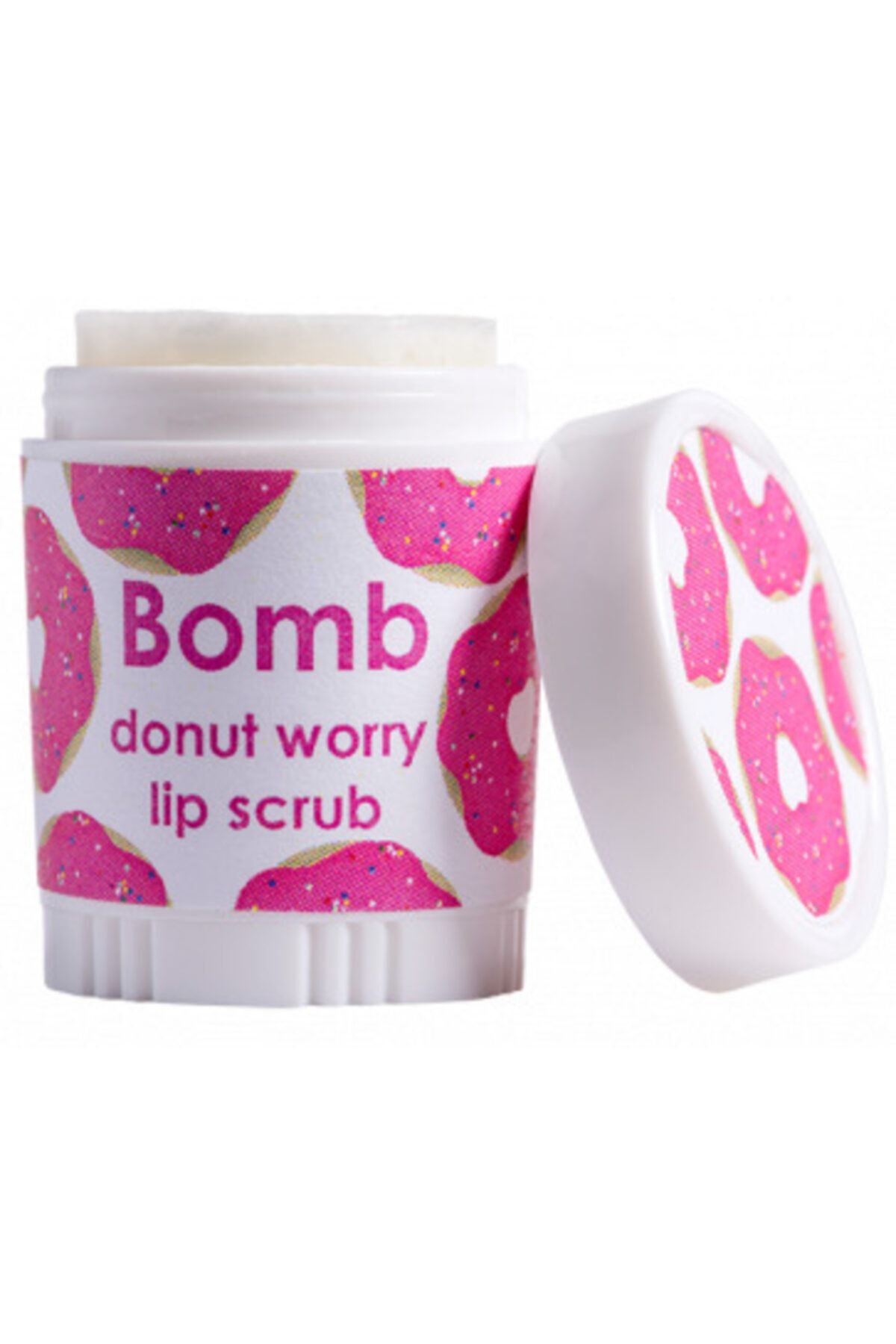 Bomb Cosmetics Donut Worry Dudak Peeling 4,5 g