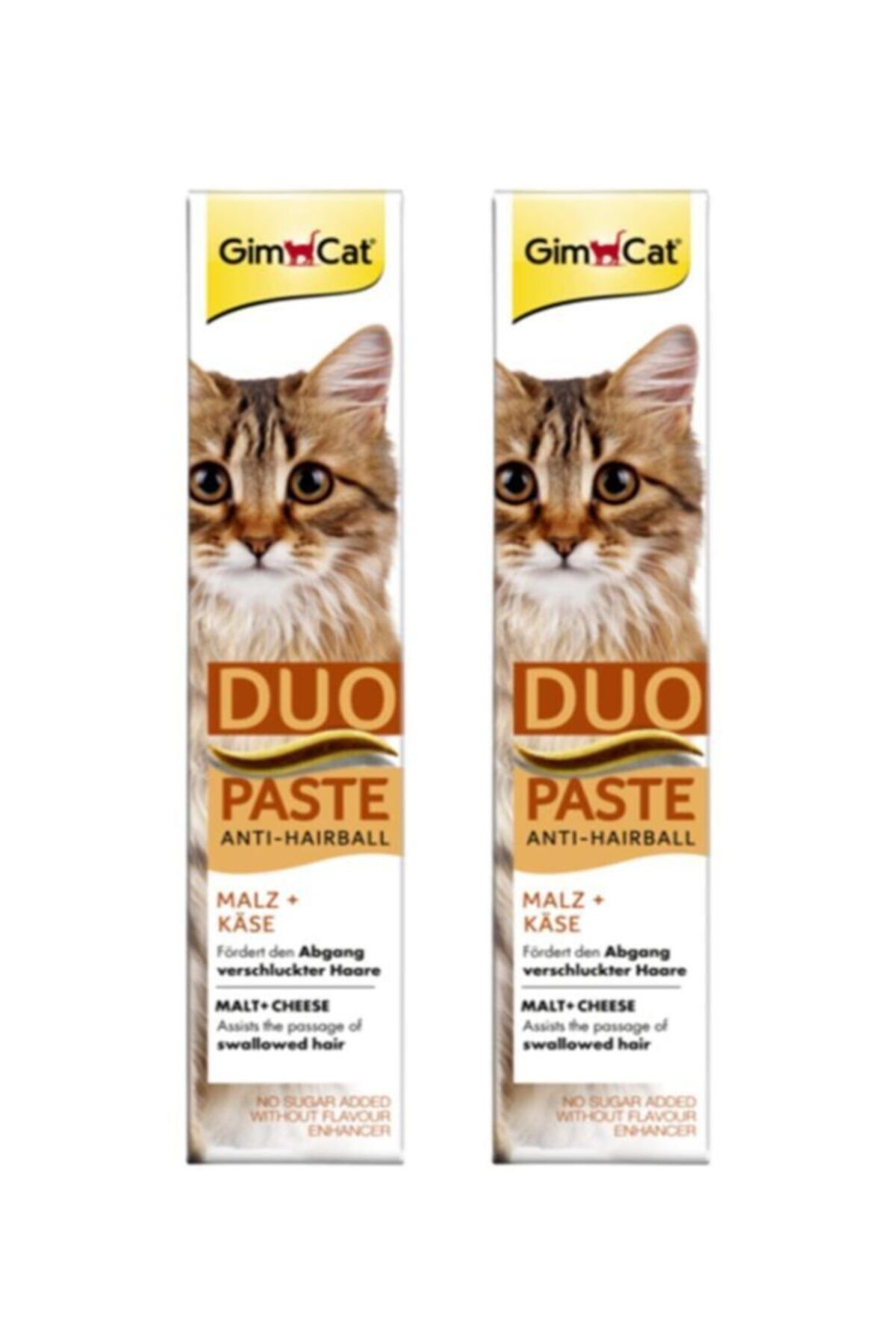 Gimcat Anti Hairball Malt Cheese Duo Paste Peynirli Kedi Macunu 50 gr X 2 Adet