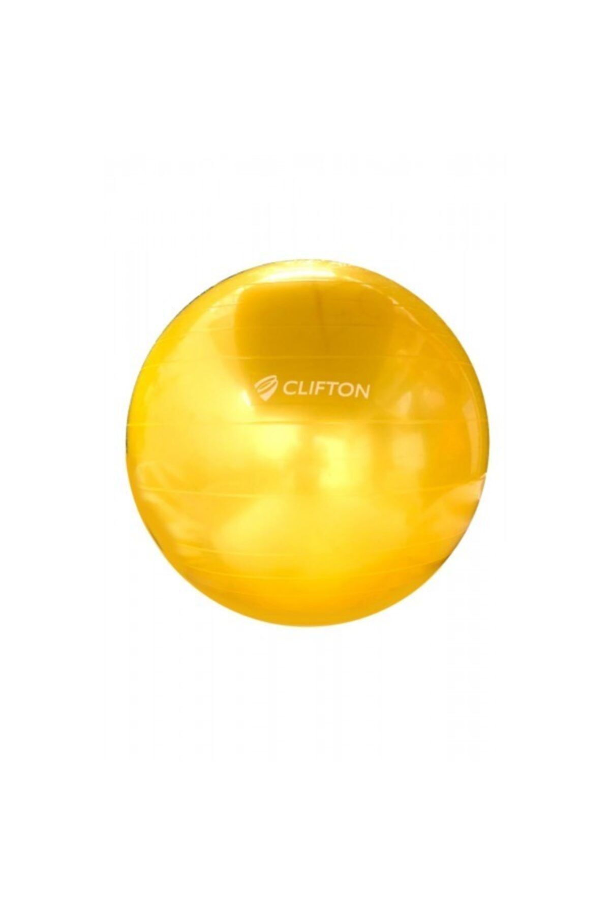 Clifton 65 Cm Pilates Topu Sarı + Pompa Seti