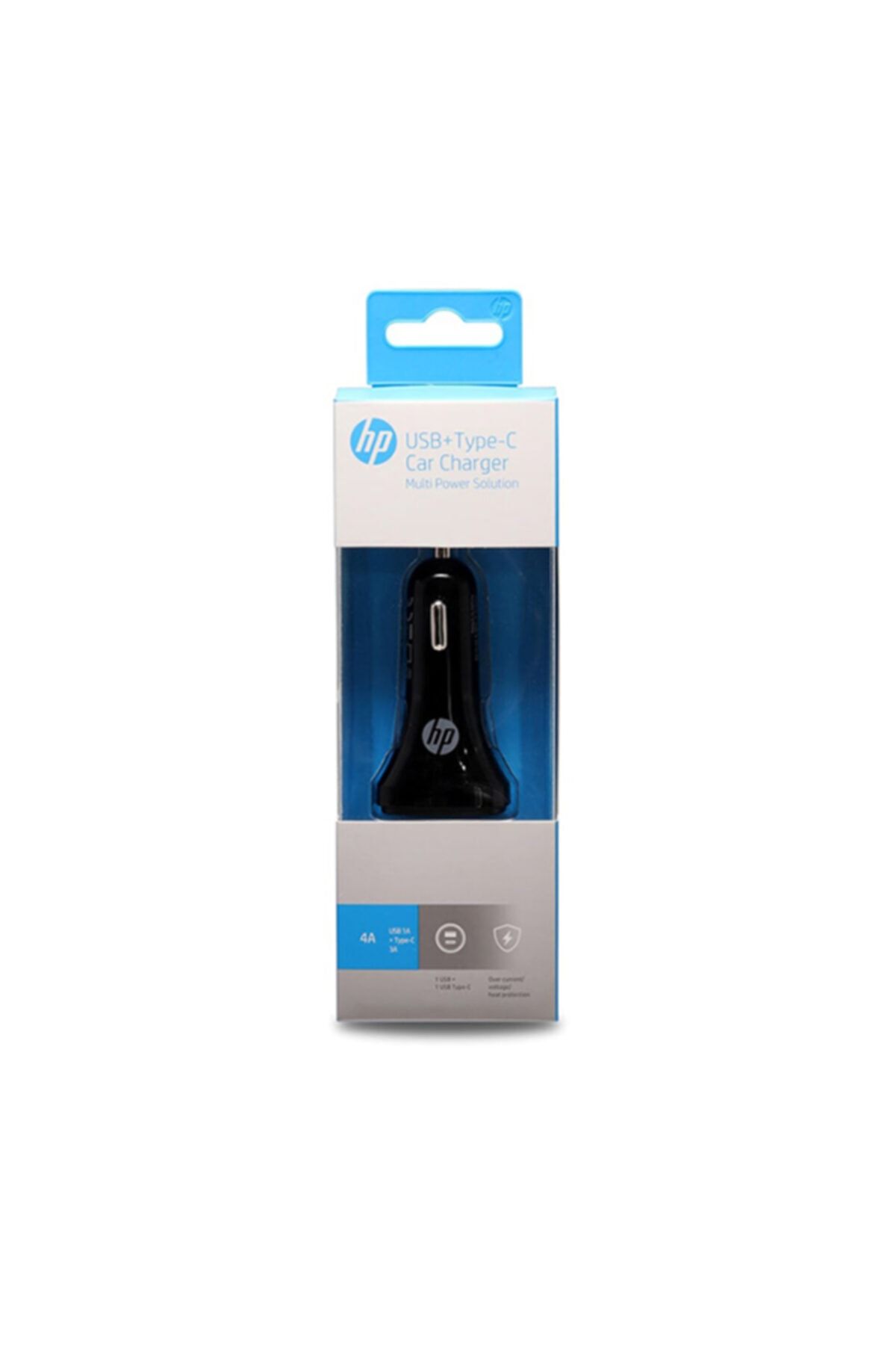 HP Usb+type-c Car Charger Multi Power Bl
