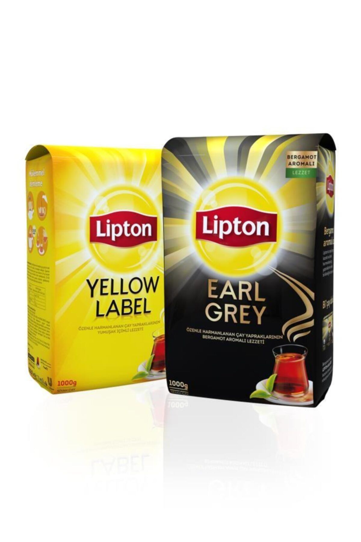 Lipton Yellow Label Dökme Çay 1000 gr+earl Grey Dökme Çay 1000 gr