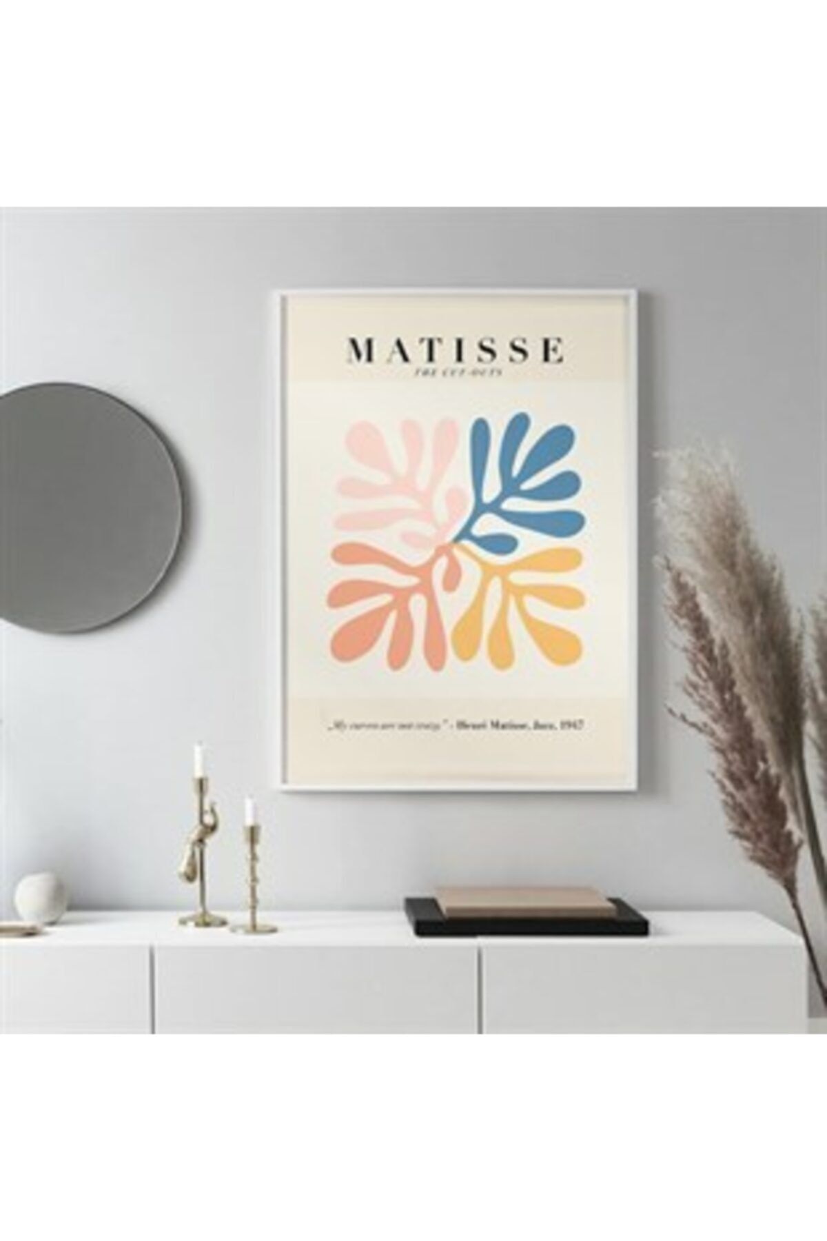 fekarehome Matisse Çerçevesiz 30x40 Cm Poster Tablo No:10