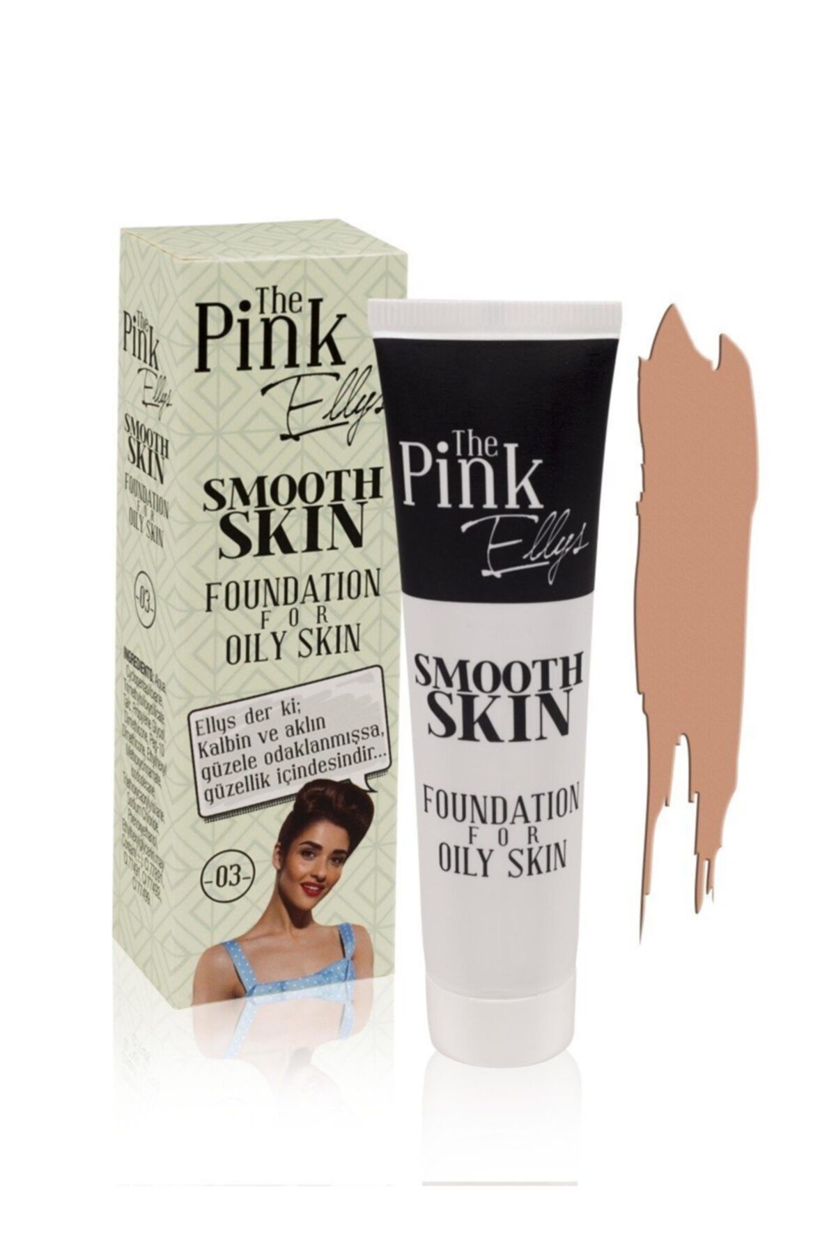 The Pink Ellys For Oily 03 Smooth Skin Fondöten