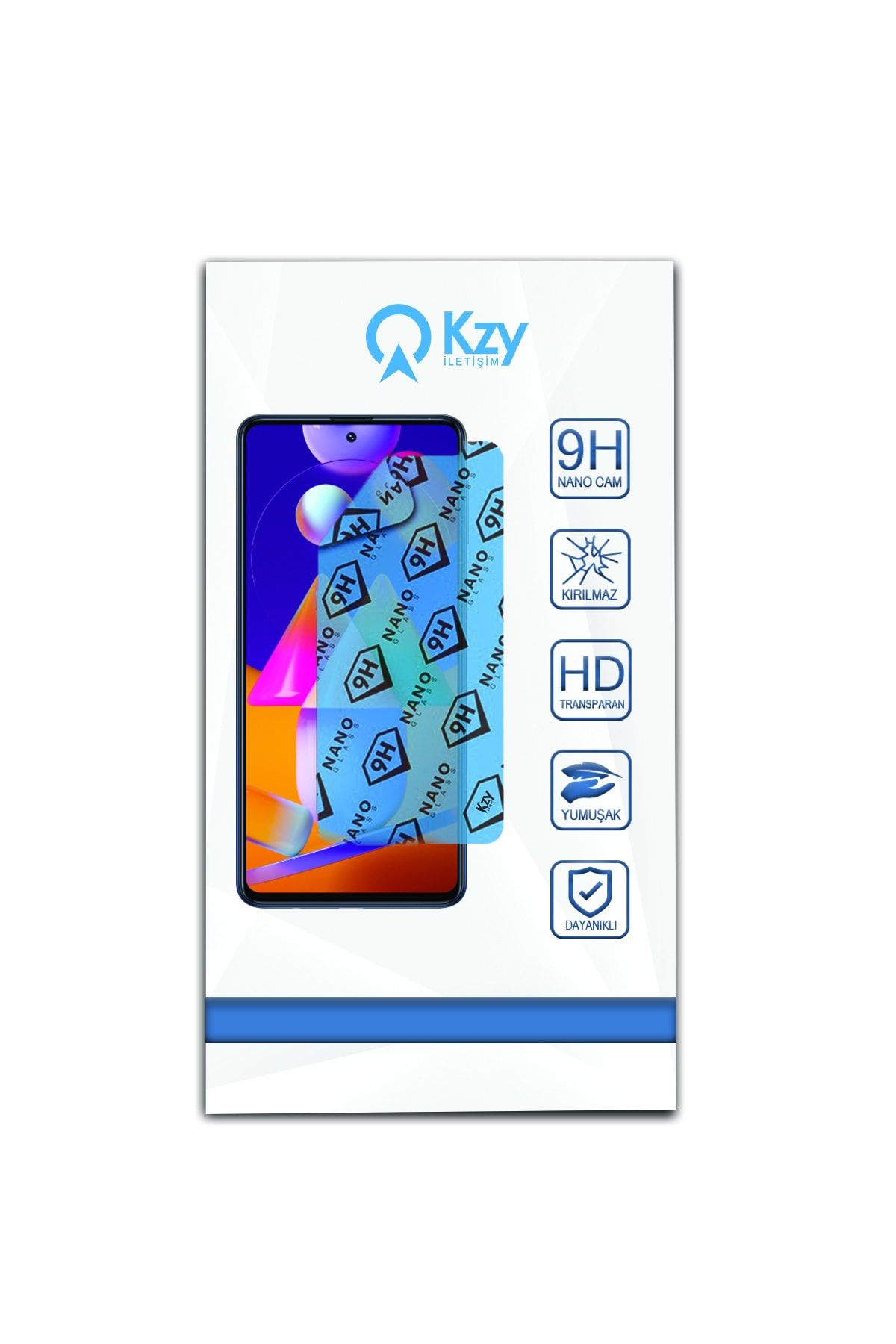 KZY İletişim Samsung Galaxy M31s Nano Ekran Koruyucu Kırılmaz Esnek Cam